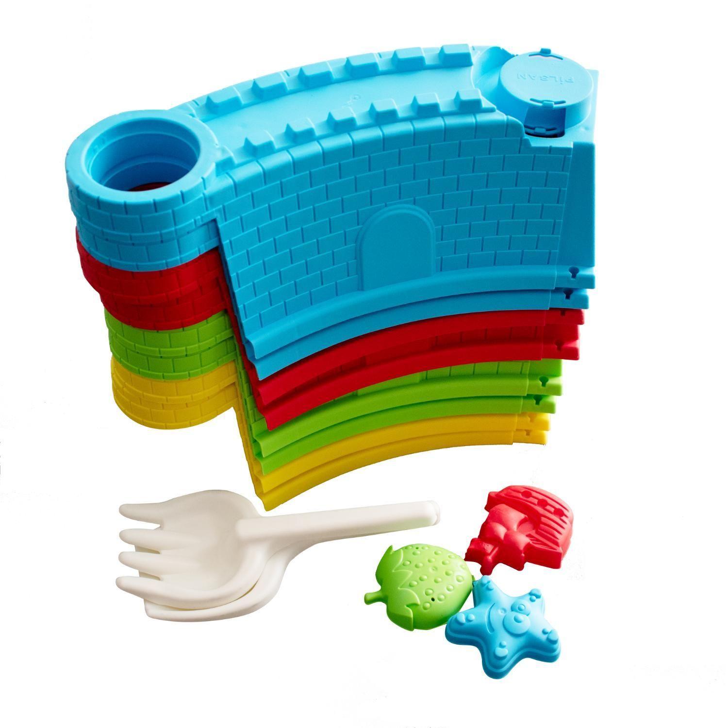 Arenero Bloques Plásticos Multicolor 88x88x14,5cm Game Power-4