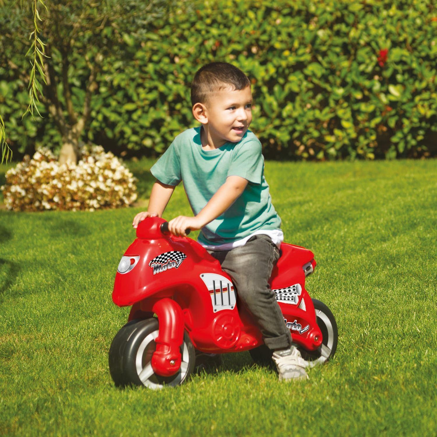 Correpasillo Andador Moto Roja Para Niños 71X27X50 Cms Dolu-2