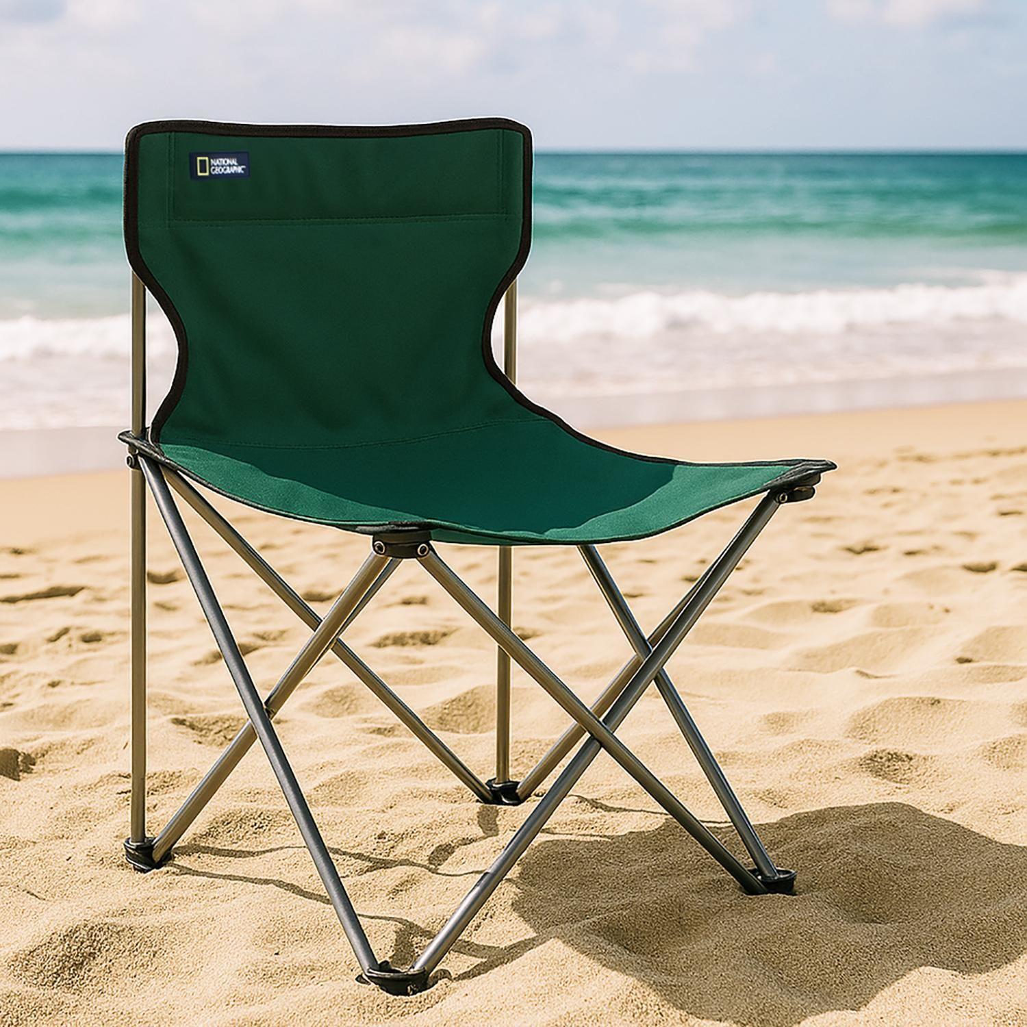 Silla Plegable Camping Keywest Verde National Geographic-5