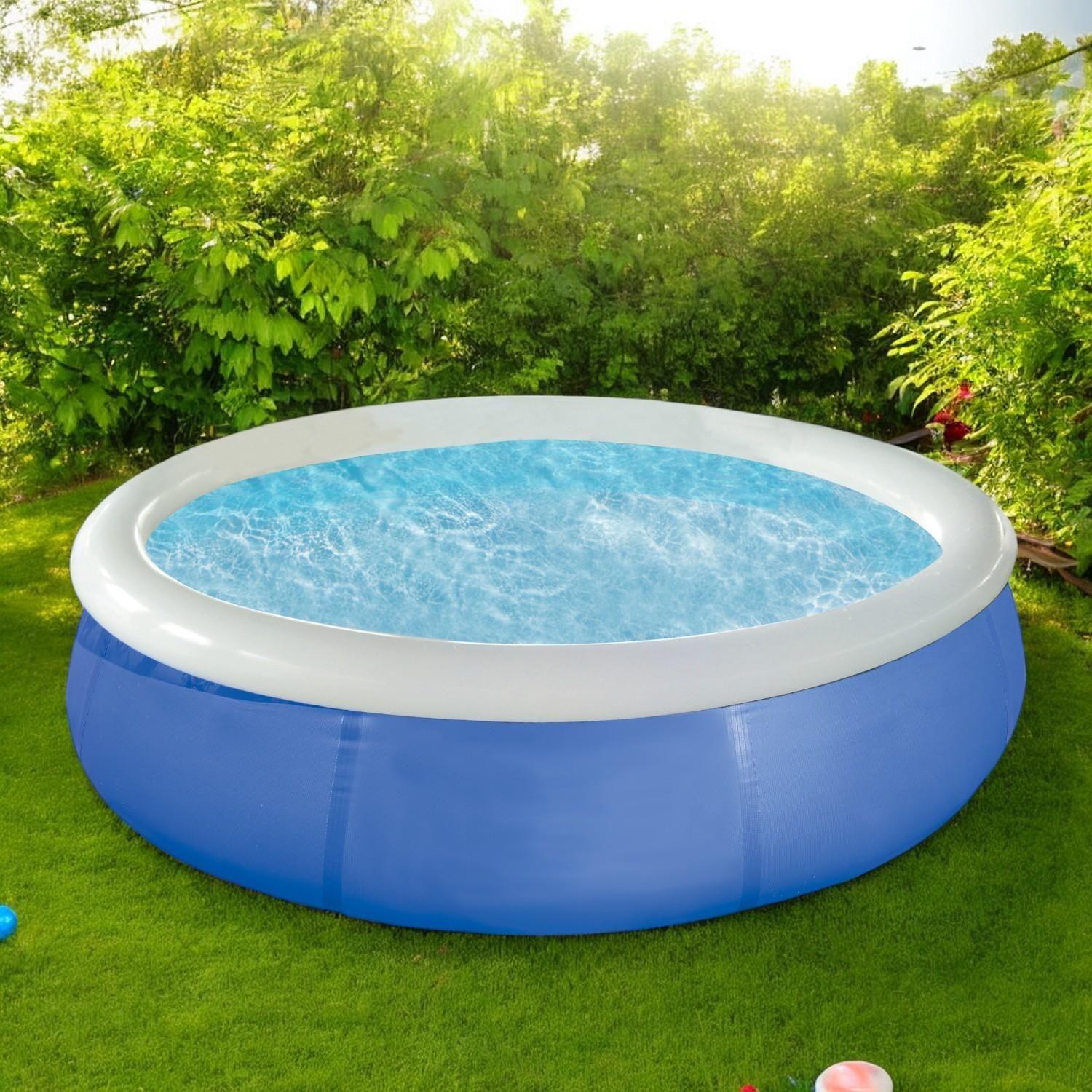 Piscina Bestway Redonda Fácil Armado 1.68MX51Cm 900 L Azul-2