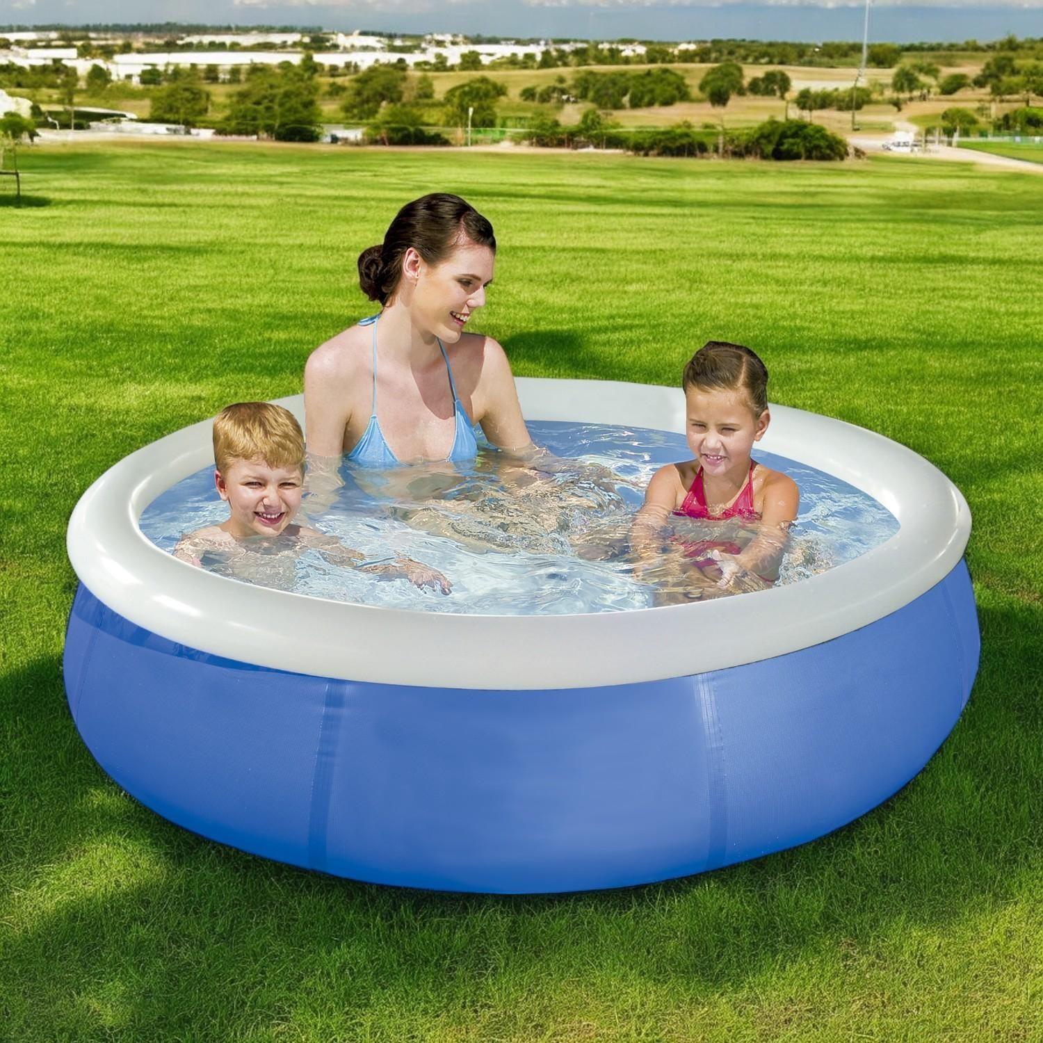 Piscina Bestway Redonda Fácil Armado 1.68MX51Cm 900 L Azul-3