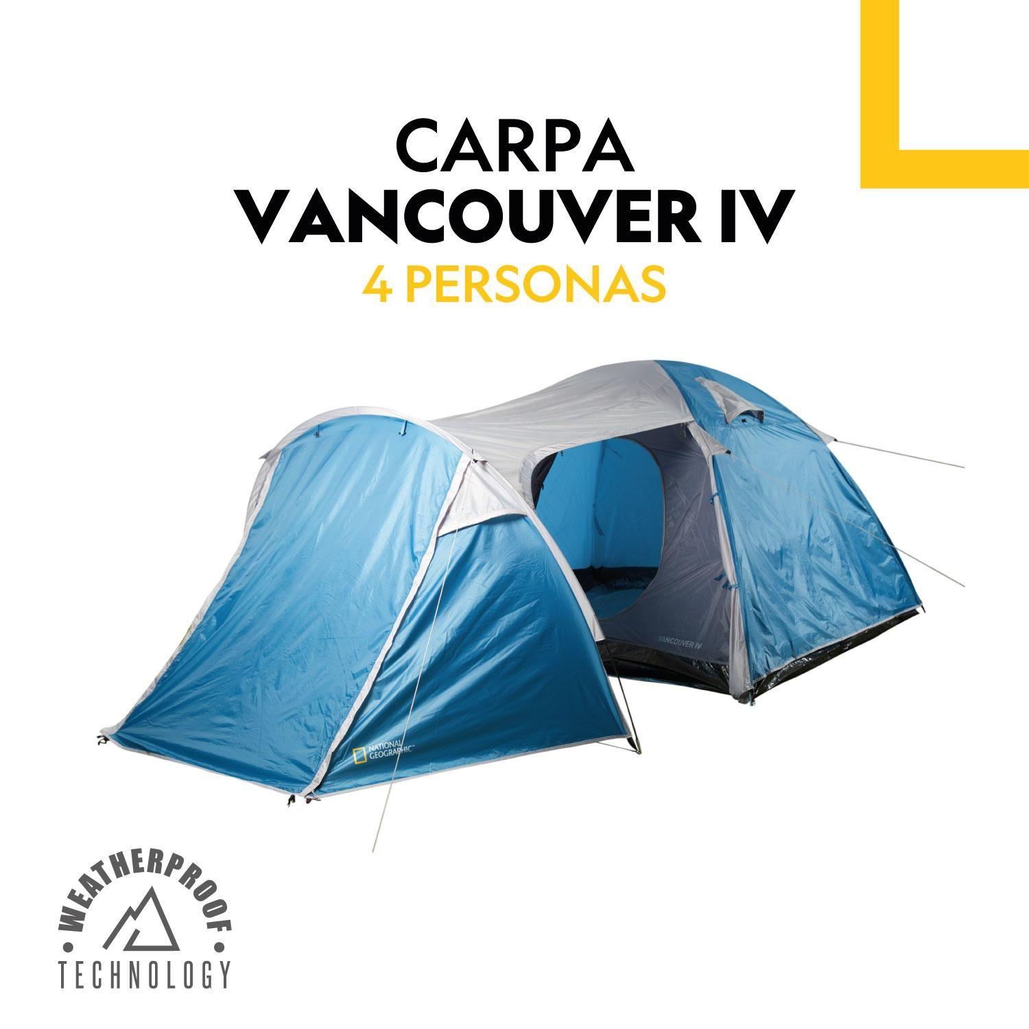 Carpa Camping 4 Personas Vancouver National Geographic-4