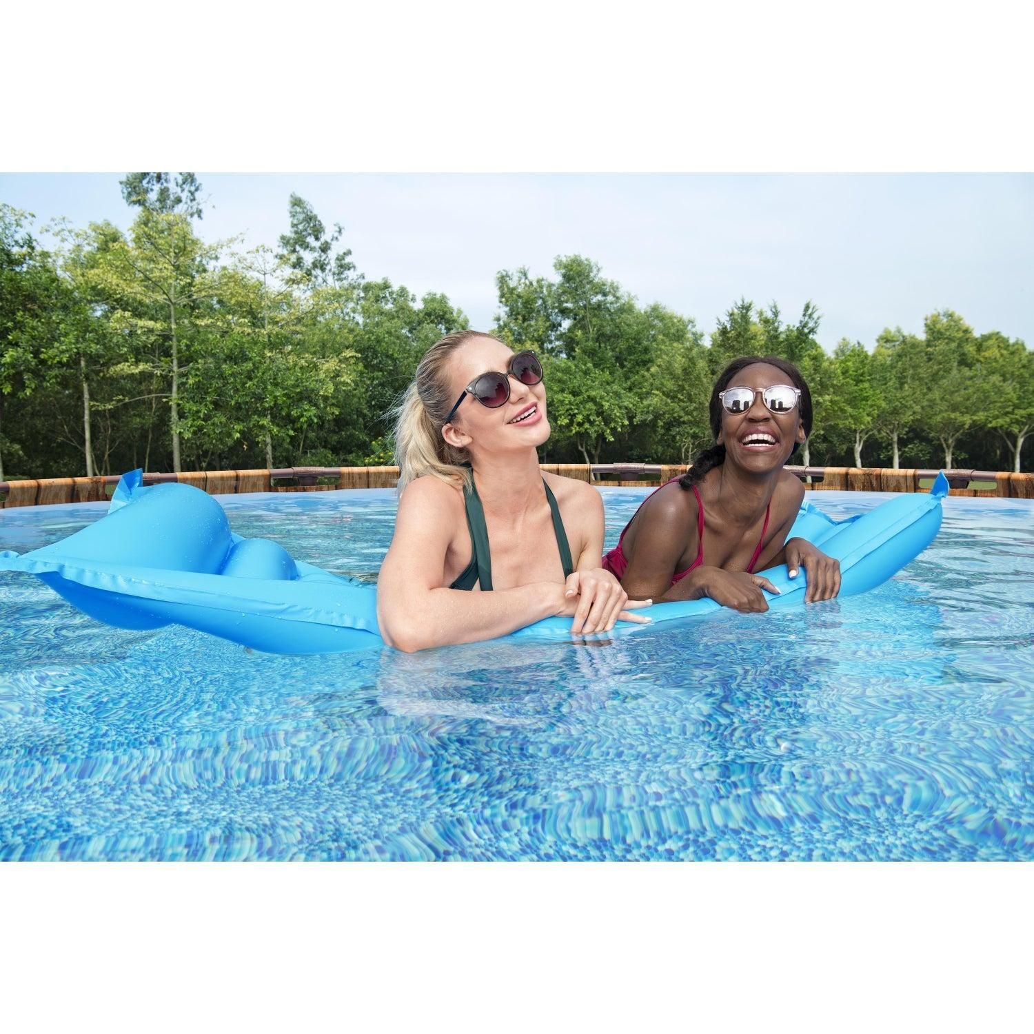Piscina Bestway Redonda con Ventana Cafe 5.49MX1.22M-8
