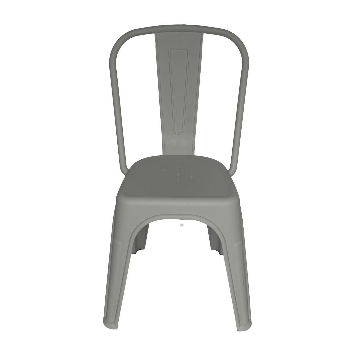 Silla Plástico Apilable Deco Aska Gris Escandinavia-2