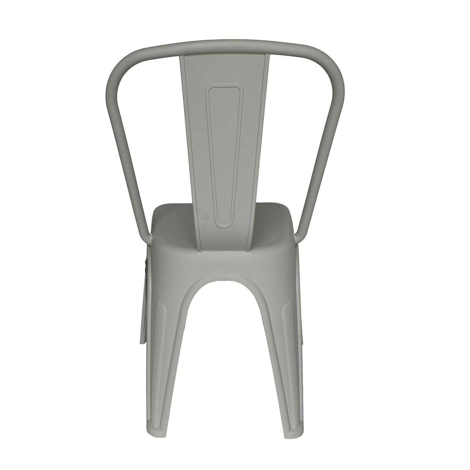 Silla Plástico Apilable Deco Aska Gris Escandinavia-3
