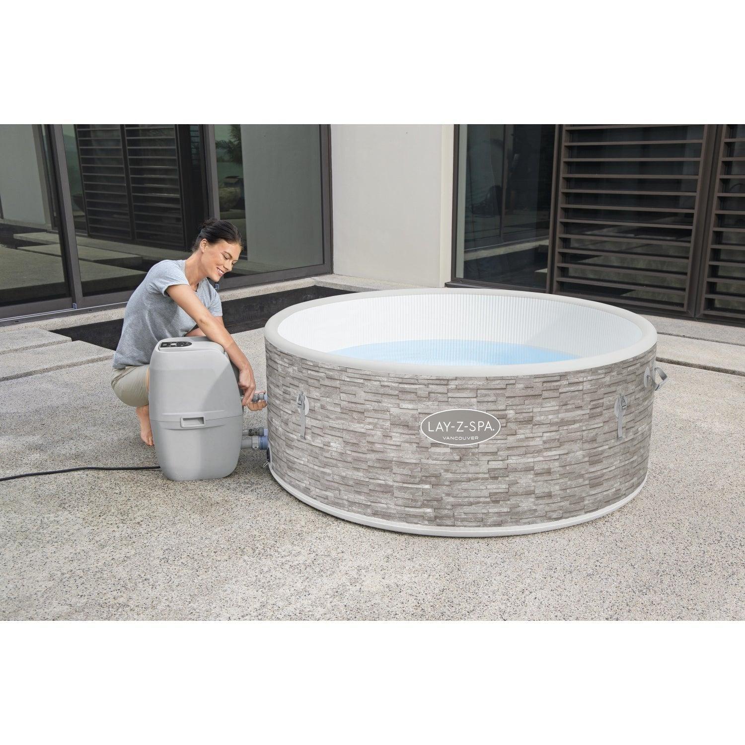 Hot Tub Spa Jacuzzi Inflable Vancouver 5 Personas Bestway-5