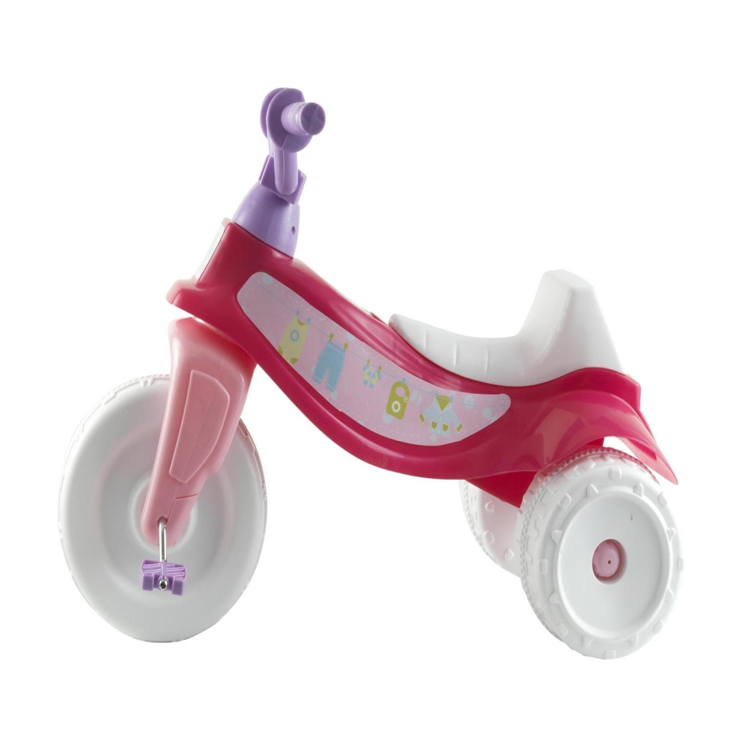 Triciclo a Pedales Rosado 57x26x48 Cms Gamepower-0