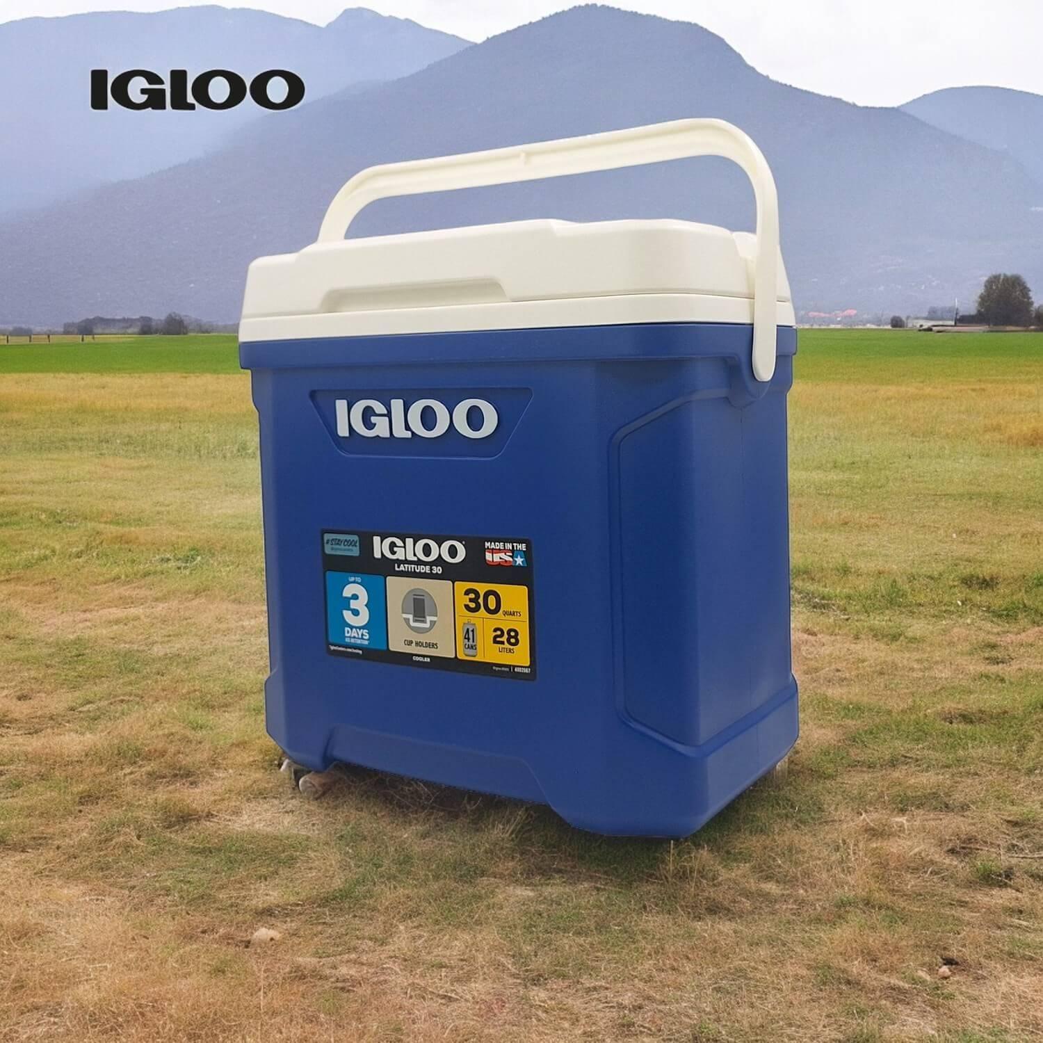 Cooler Nevera Hielera Latitude Azul 28 Litros Igloo-2