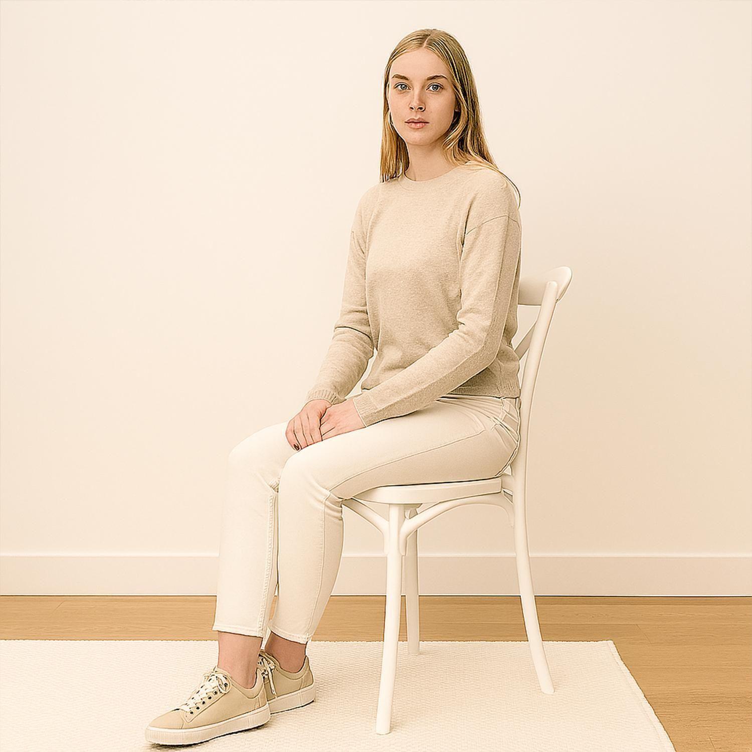 Silla Plástico Apilable Deco Copenhagen Blanca Escandinavia-7