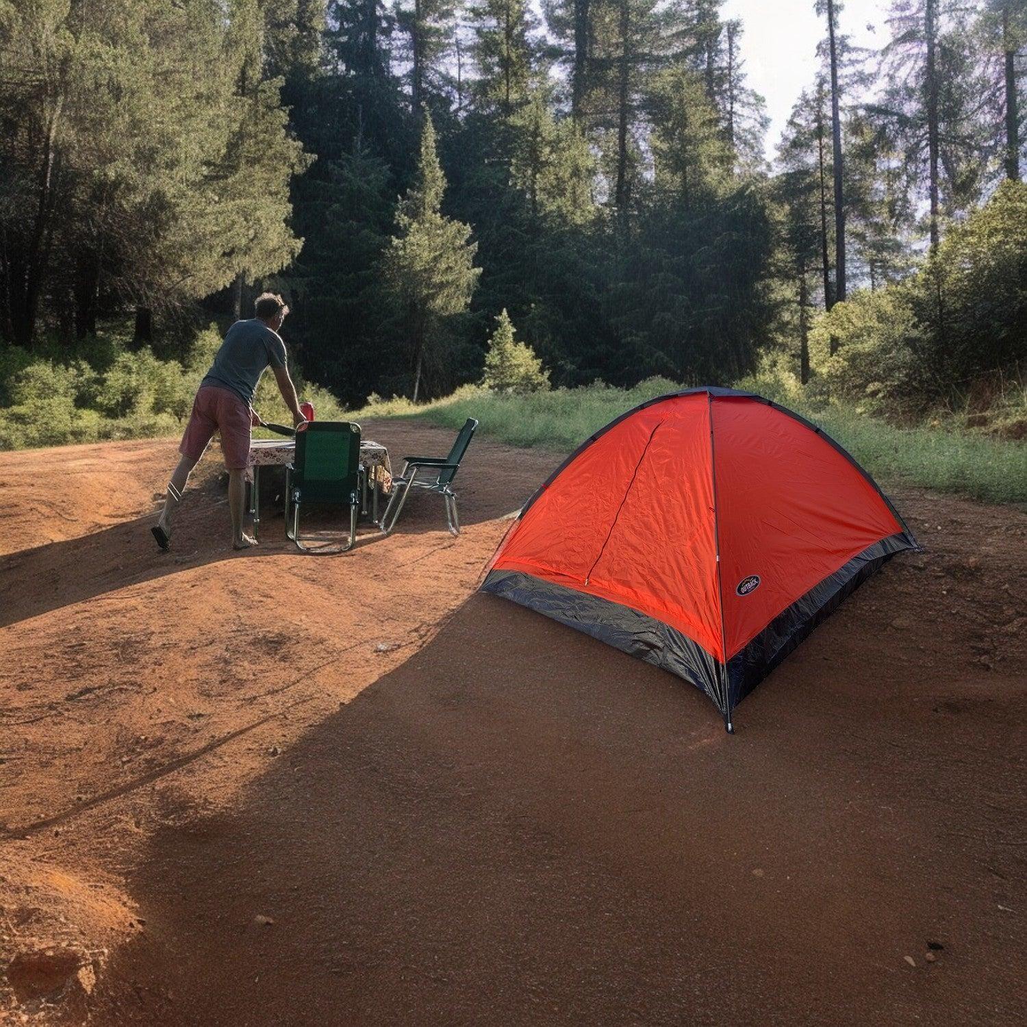 Carpa 4 Personas Montana Rojo Outback-5
