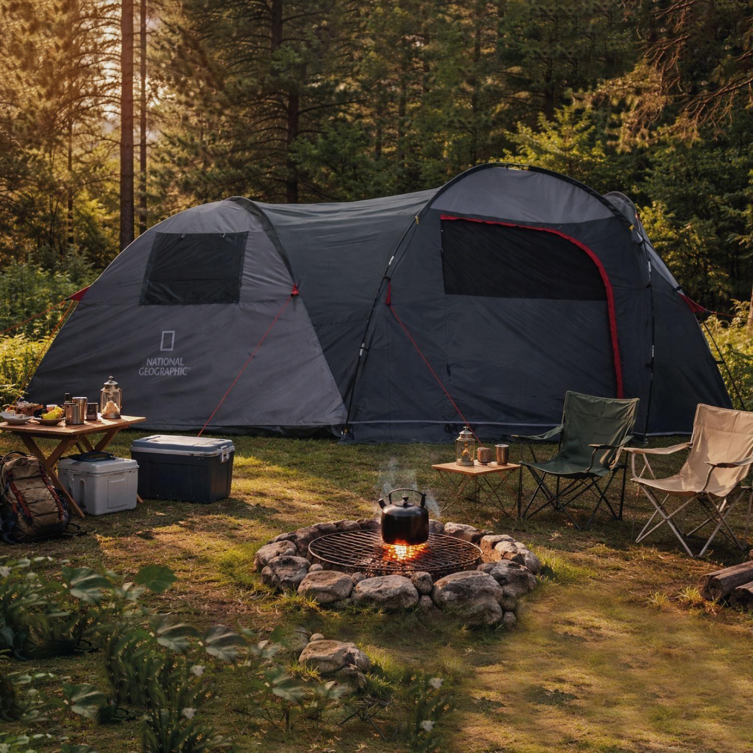 Carpa Camping 6 Personas Trakker National Geographic-5