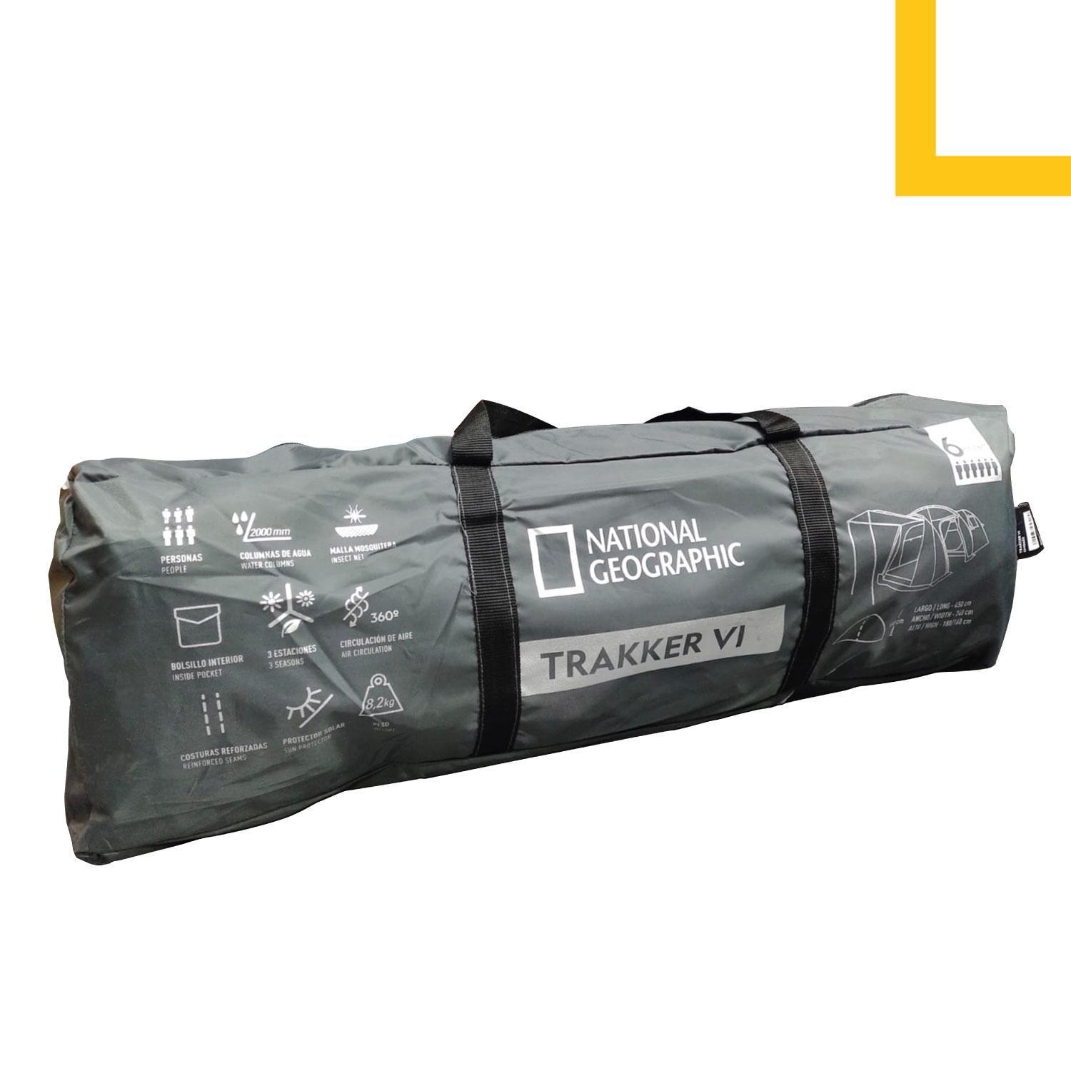 Carpa Camping 6 Personas Trakker National Geographic-8