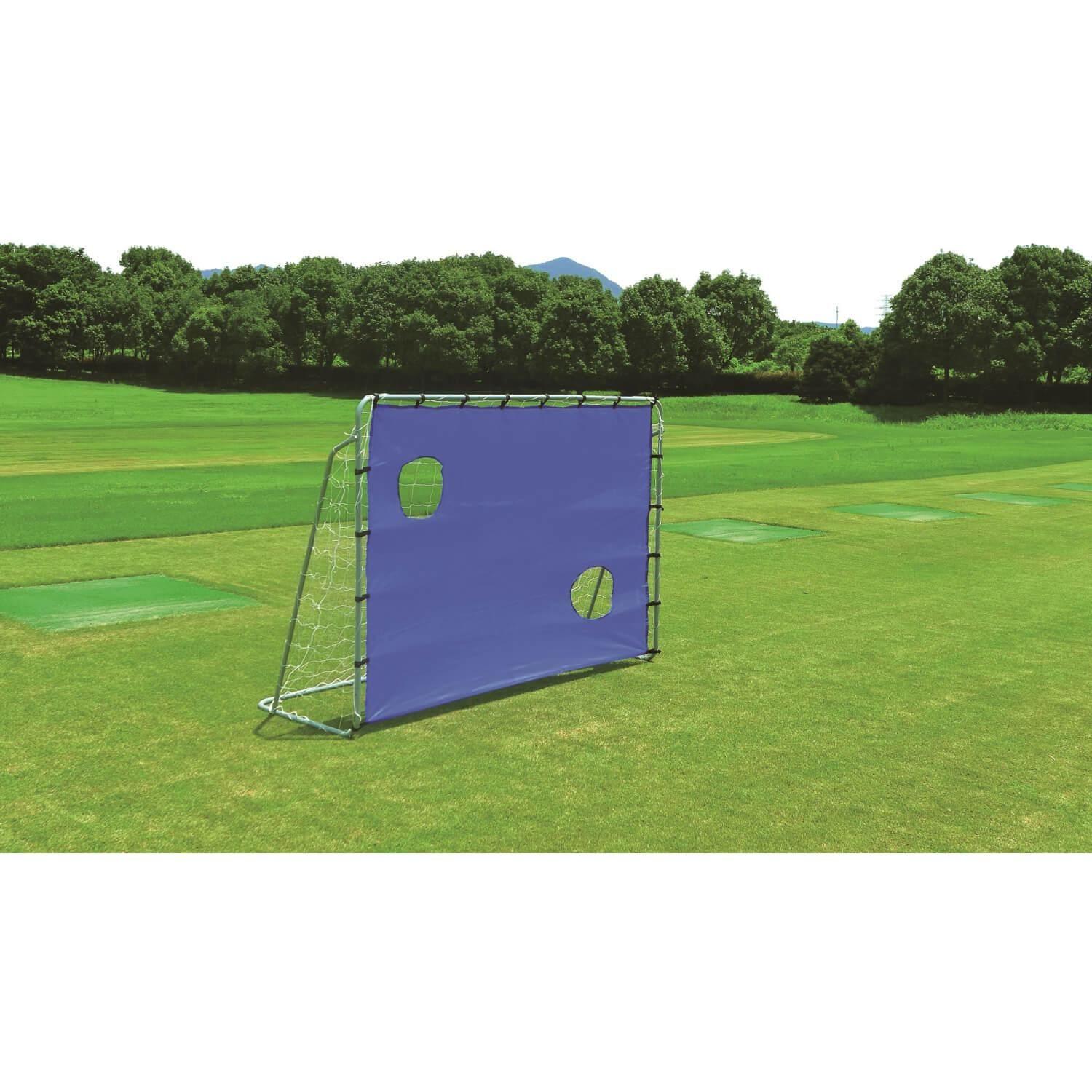 Arco De Futbol Metalico Con Punteria 215X150X76Cms Gamepower-2