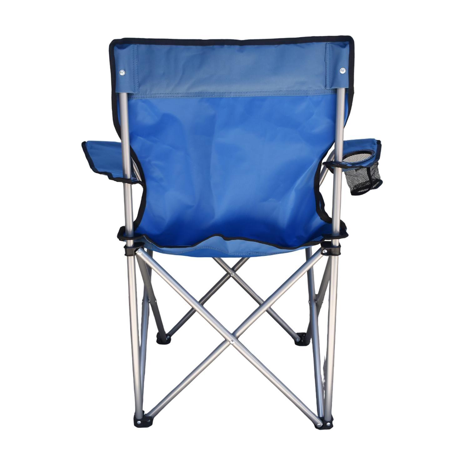 Silla Plegable Camping Kenai Apoyabrazos Azul Natgeo-4