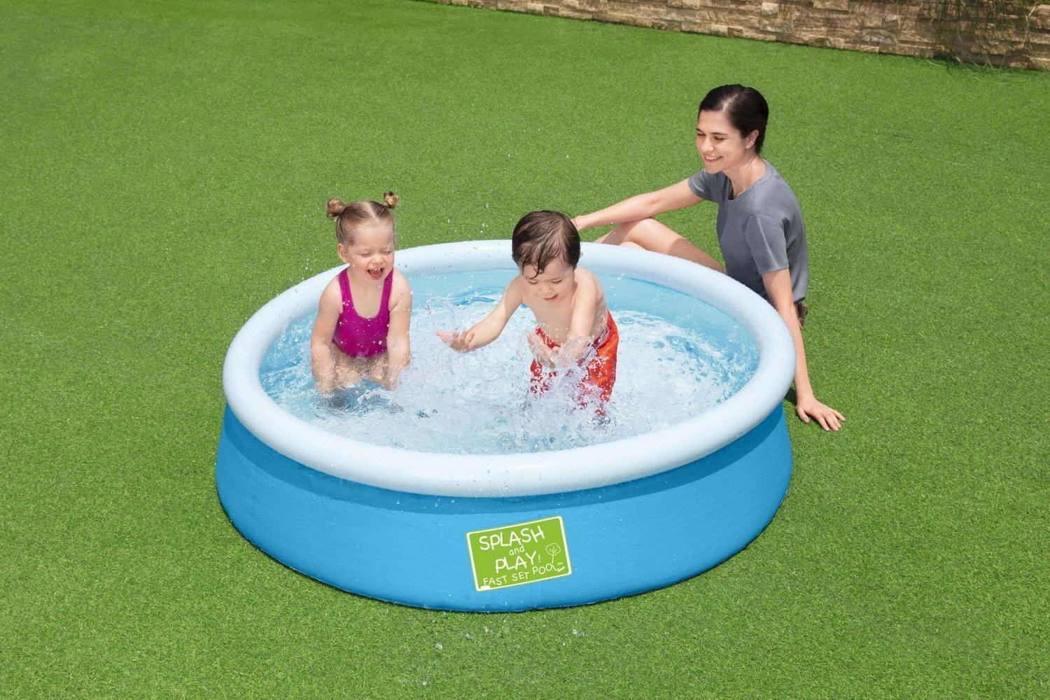 Piscina Bestway Redonda Fácil Armado 1.52MX38Cm Azul-3