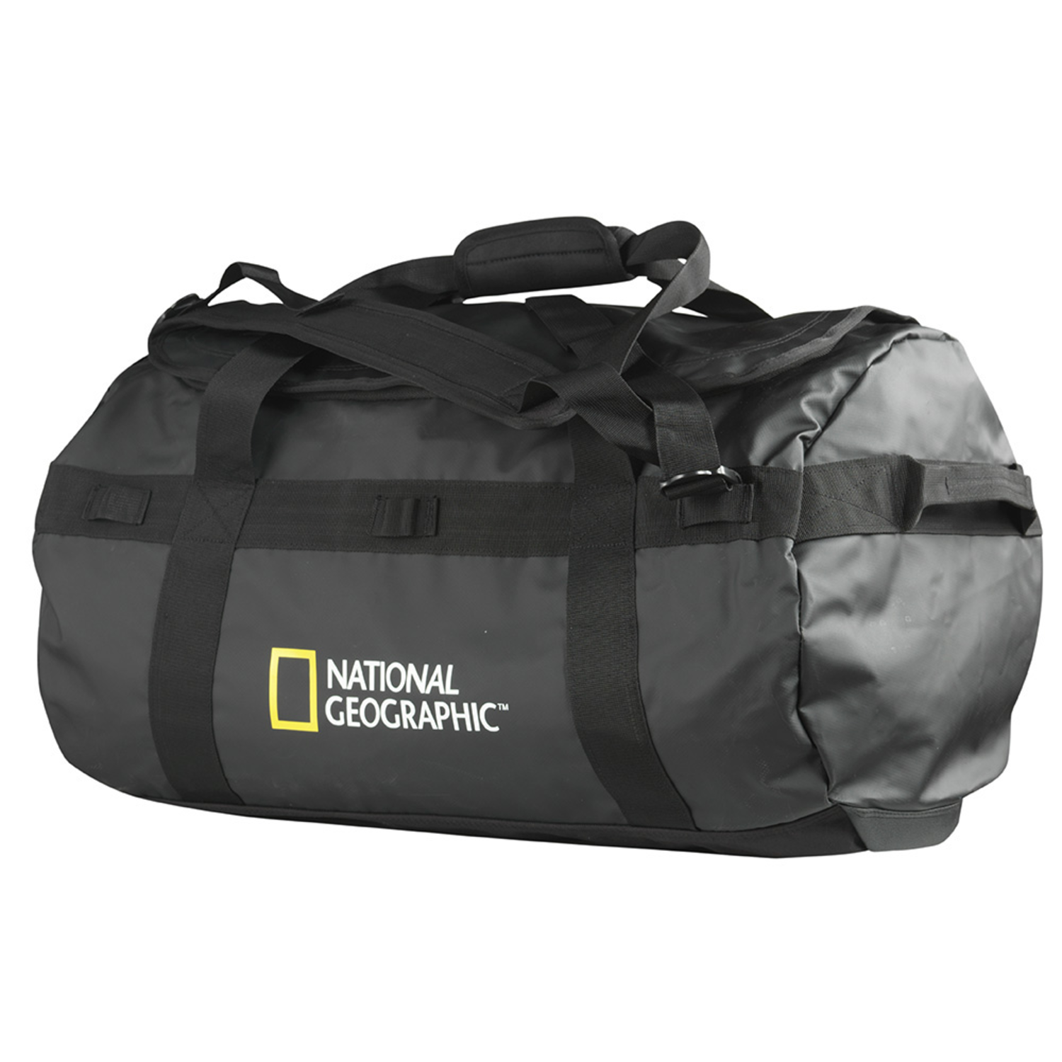 Bolso Mochila Viaje Duffel 50 Lts Negro National Geograpic-2