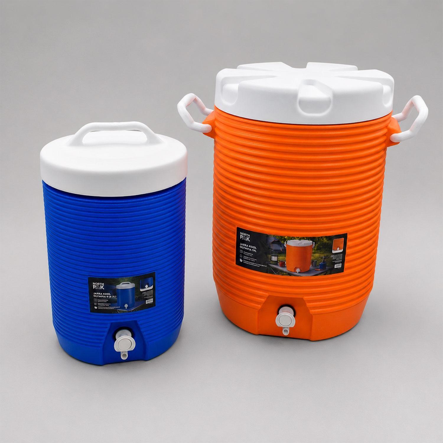 Combo Set Cooler Jarra Térmico Dispensador 19L+8.3L NorthPak-0