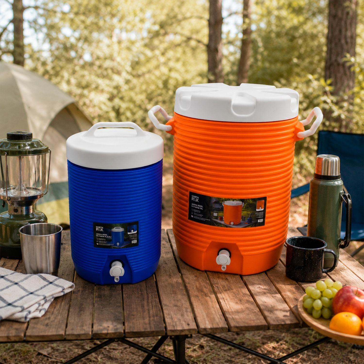 Combo Set Cooler Jarra Térmico Dispensador 19L+8.3L NorthPak-1