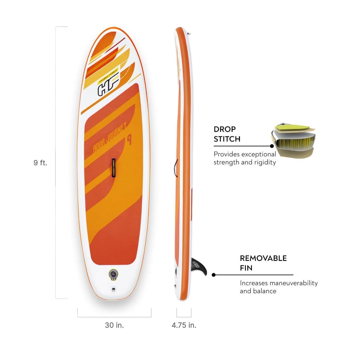 Stand Up Paddle Inflable AquaJourney Set 274x76x12cm Bestway-4
