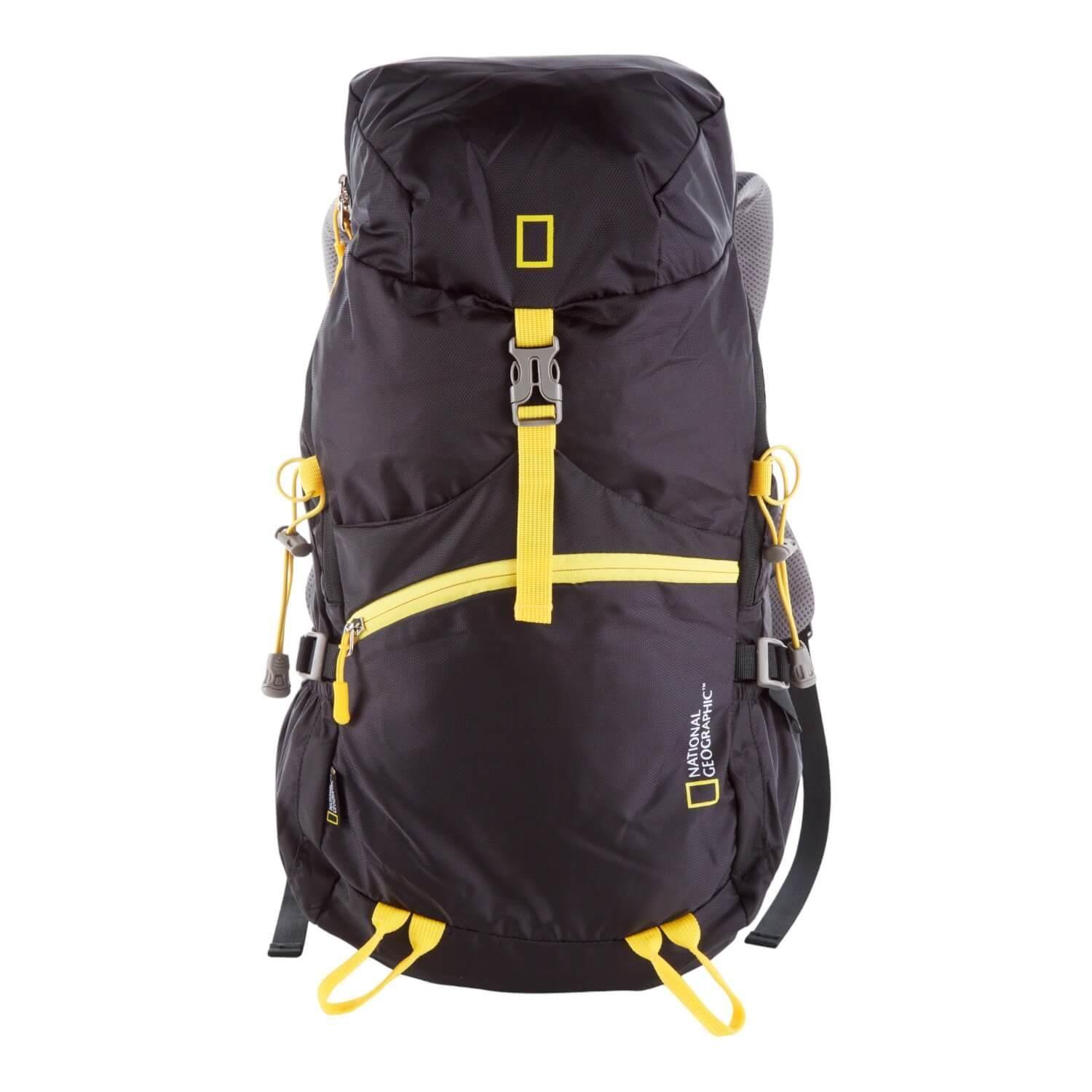 Mochila Outdoor Ontario 25 Litros Negra National Geographic-3