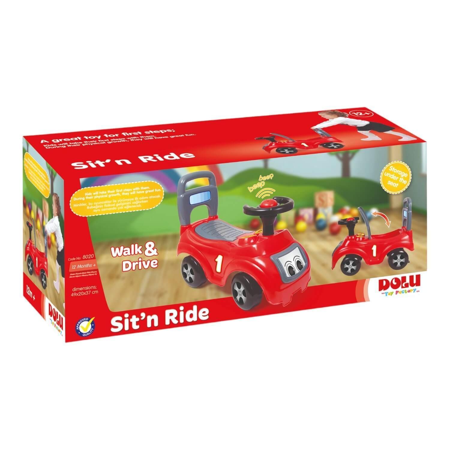 Correpasillo Andador Rojo Para Niños 48x21x37 Cms Dolu-2
