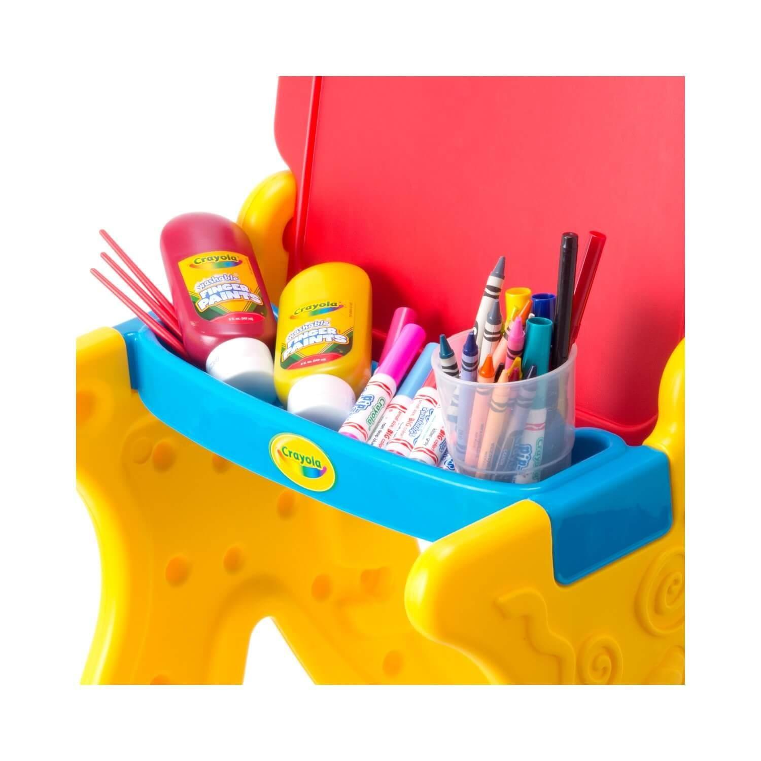 Mesa De Pintura Y Arte Para Niños 36x33x70 Cms Crayola-3