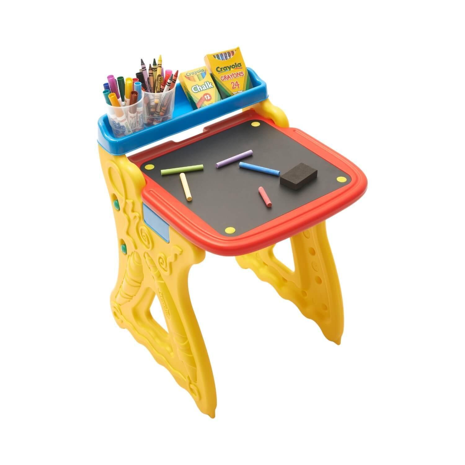 Mesa De Pintura Y Arte Para Niños 36x33x70 Cms Crayola-6