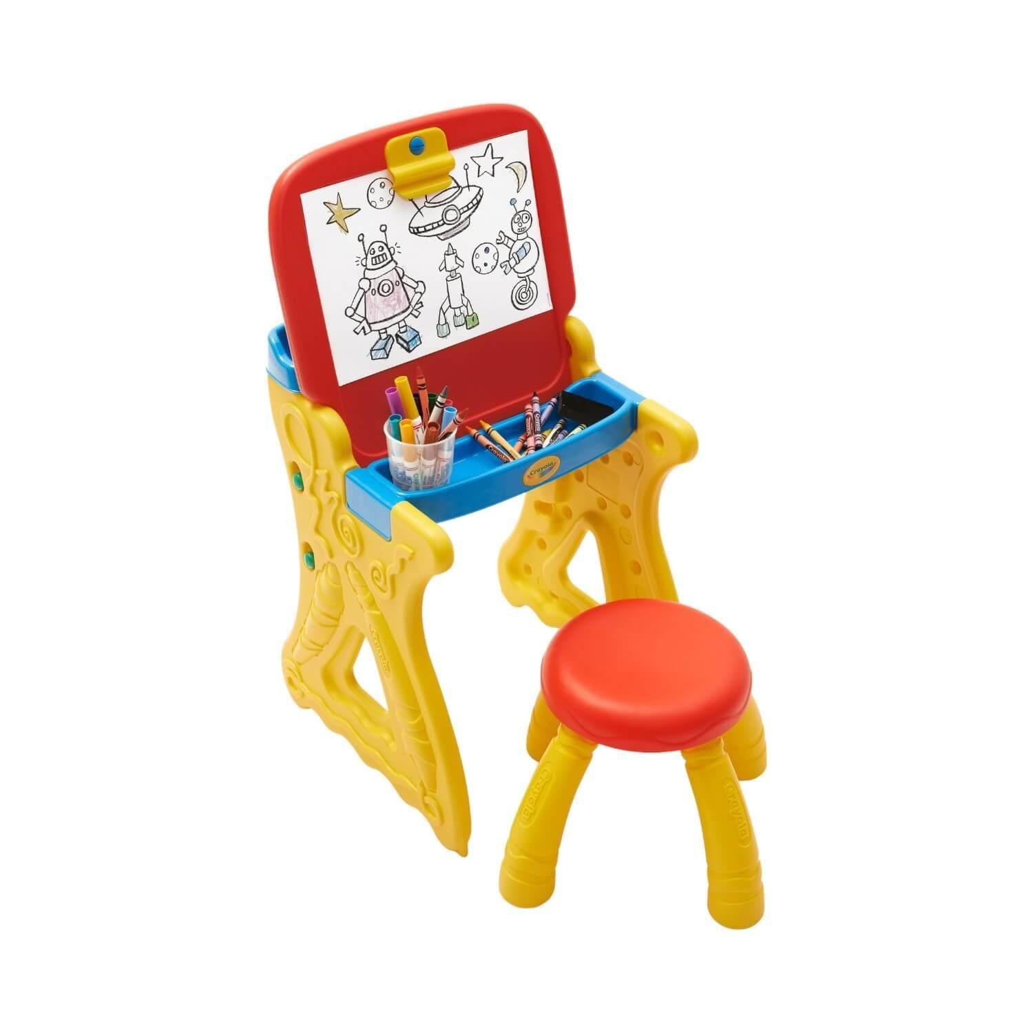 Mesa De Pintura Y Arte Para Niños 36x33x70 Cms Crayola-8