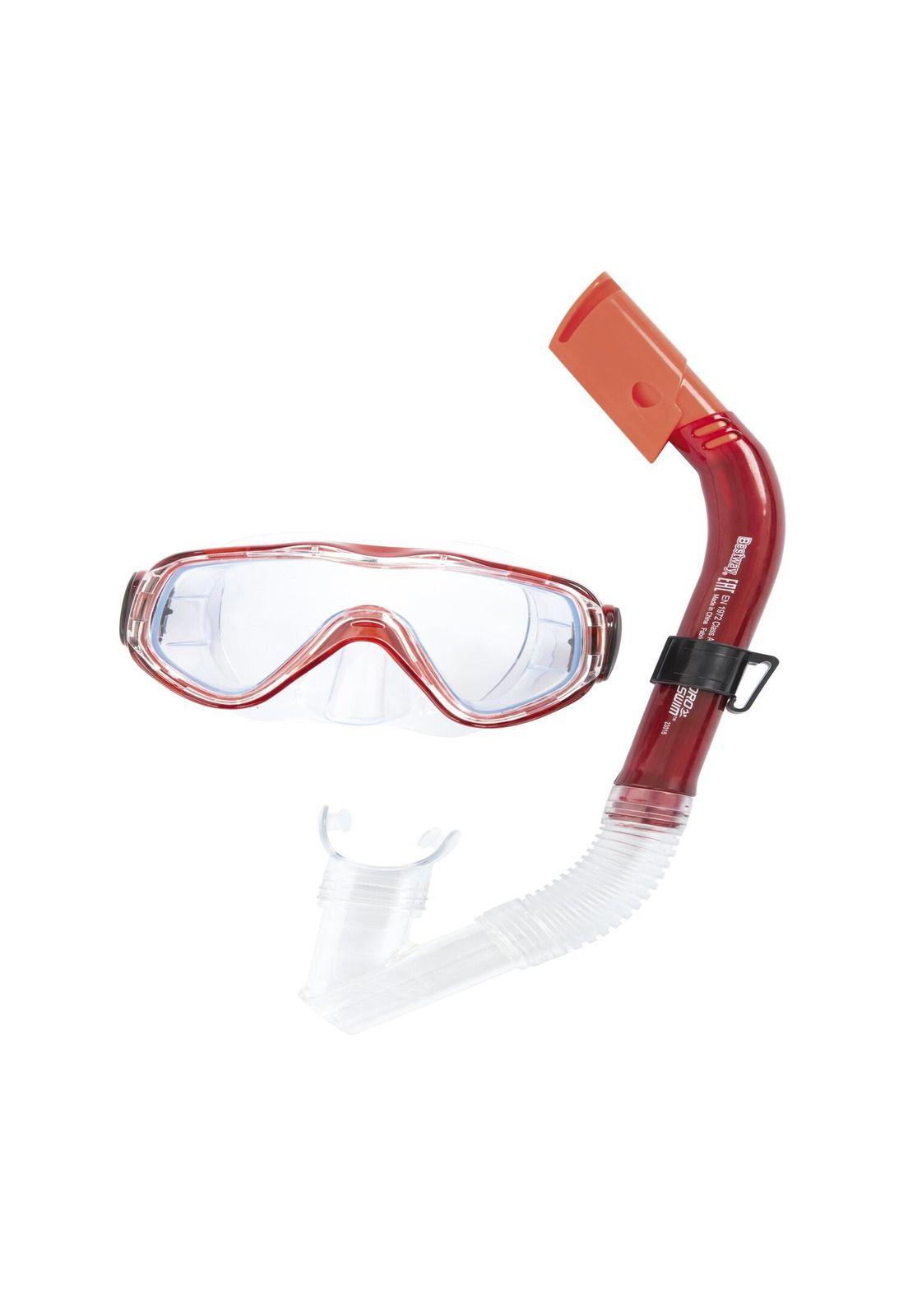 Set Máscara Y Snorkel Blue Devil 14+ Años Bestway-1