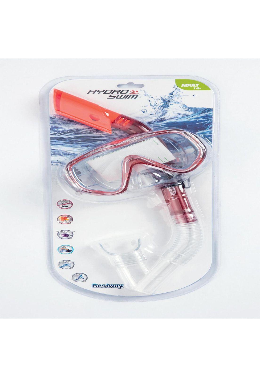 Set Máscara Y Snorkel Blue Devil 14+ Años Bestway-3