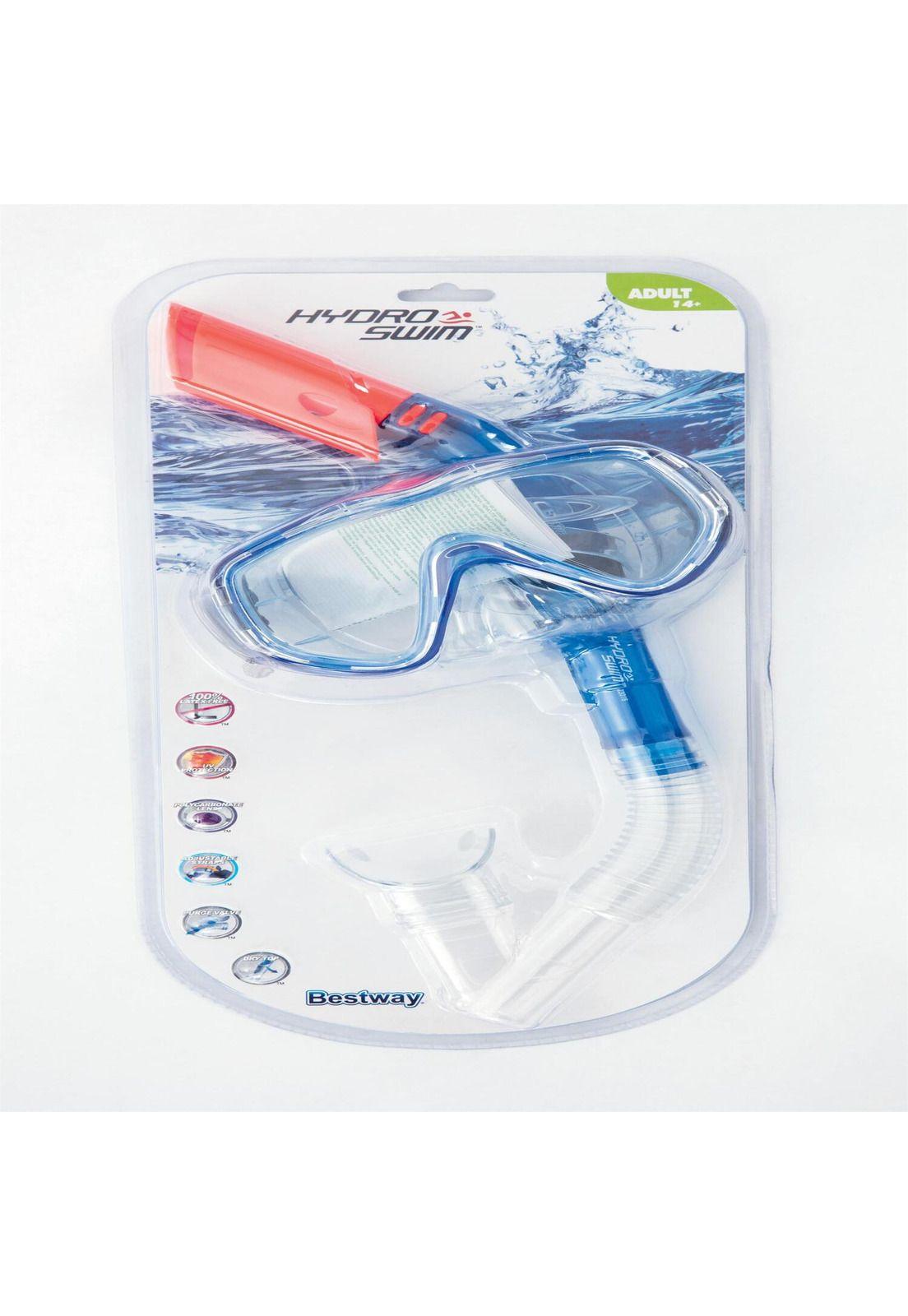 Set Máscara Y Snorkel Blue Devil 14+ Años Bestway-4