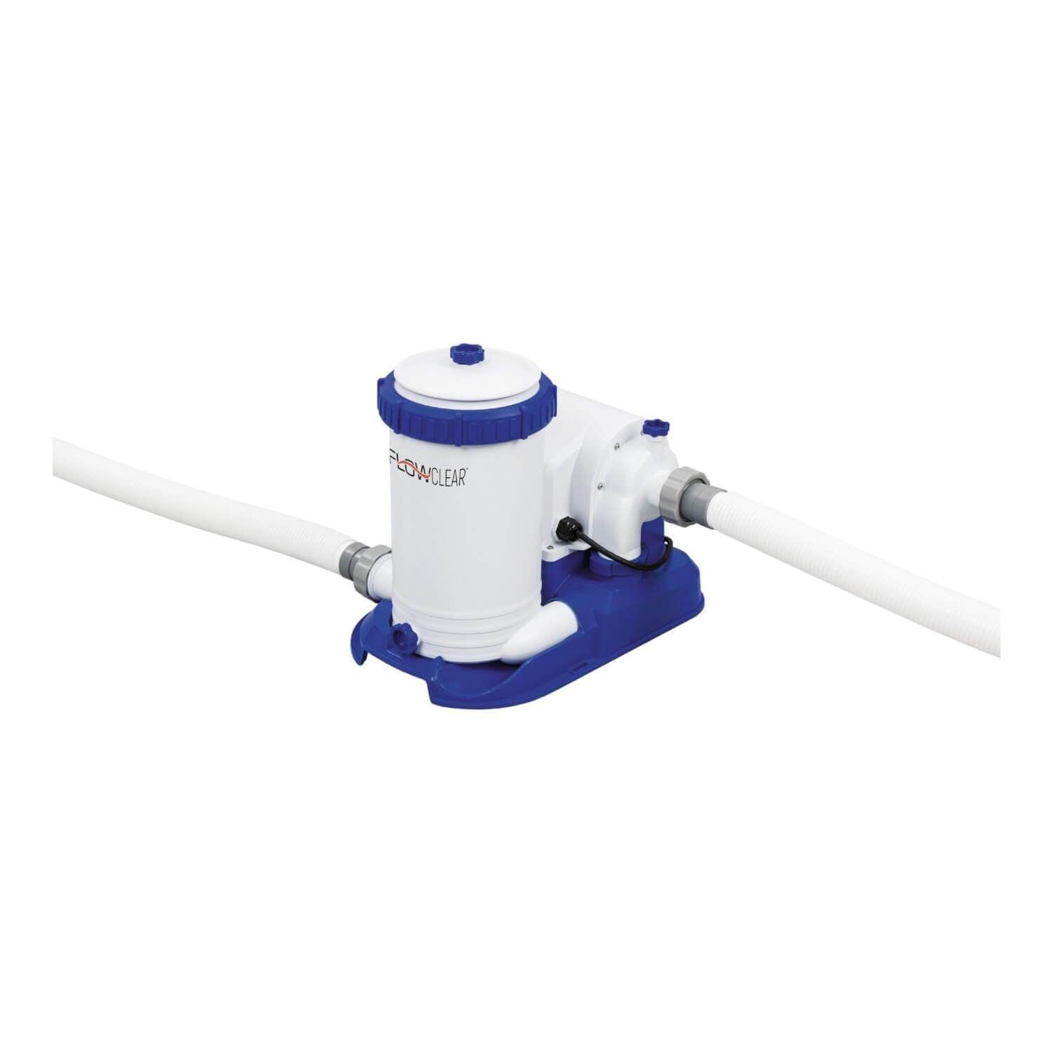 Piscina Bestway Redonda Filtro + Accesorios 6.10X1.32M-5