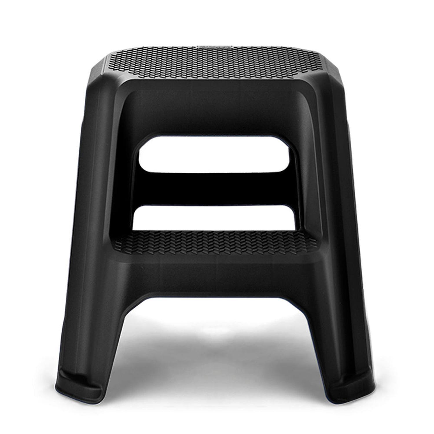 Piso Alzador con escalon multiuso Negro Rimax-2