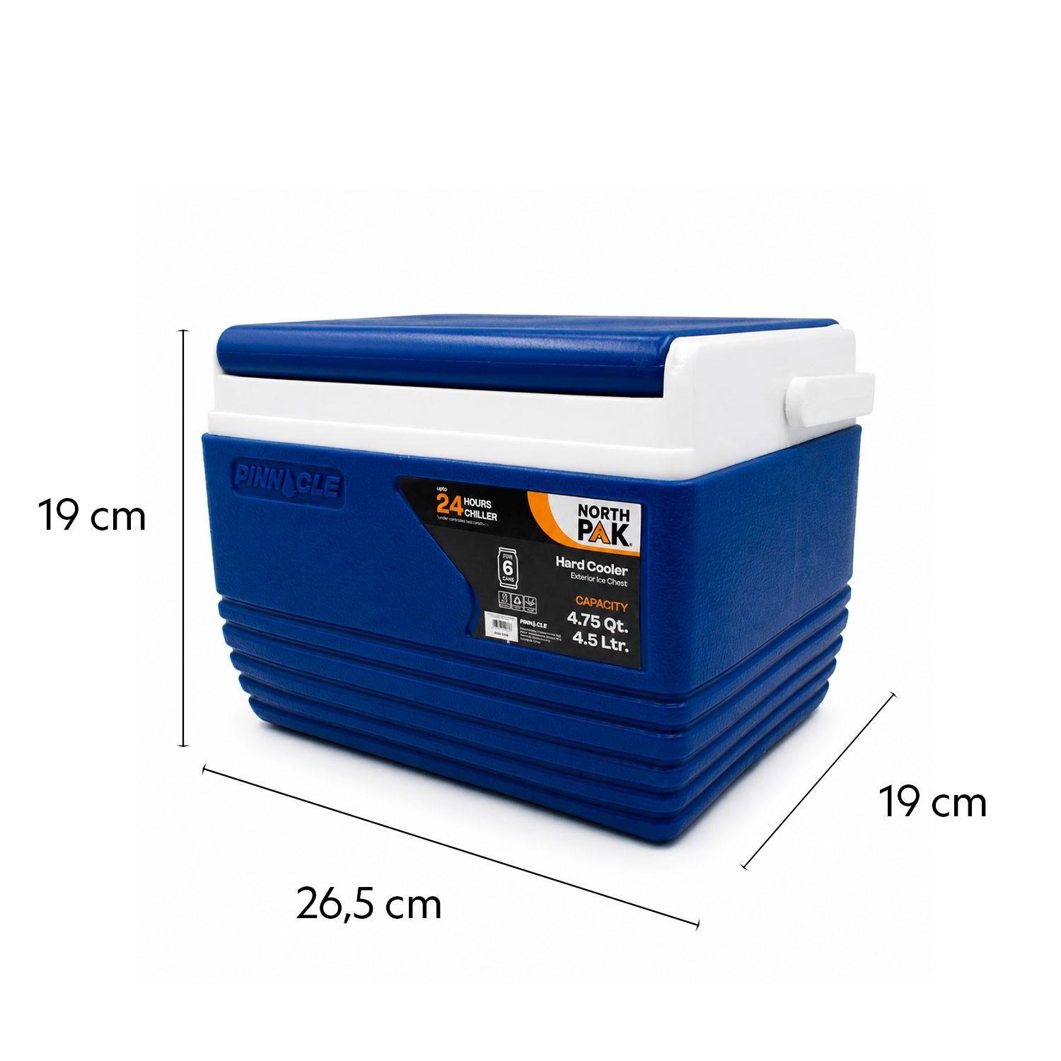 Cooler Nevera Portátil Eskimo 4.5 Litros Azul NorthPak-2