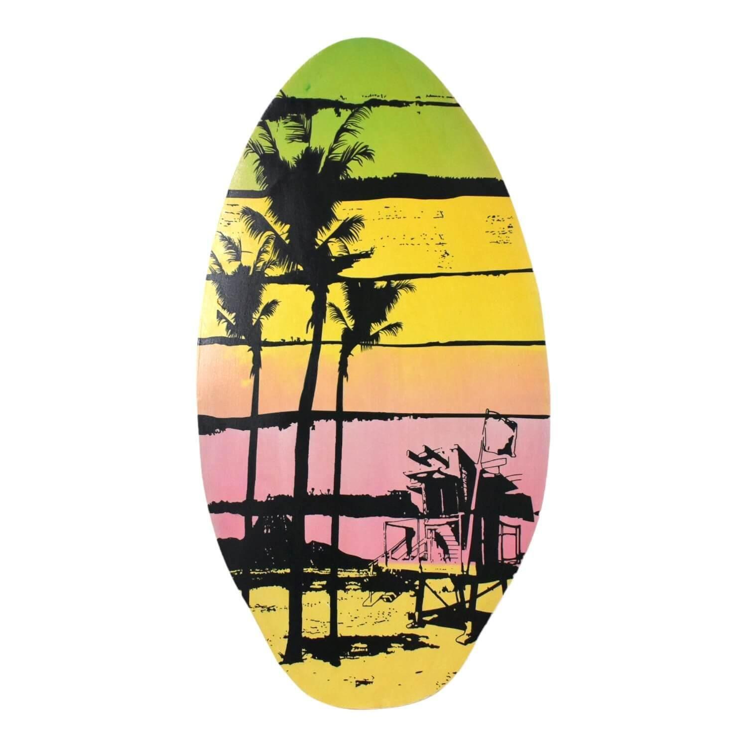 Tabla de Skimboard Madera 37" 94x51x0.8cm Gamepower-0