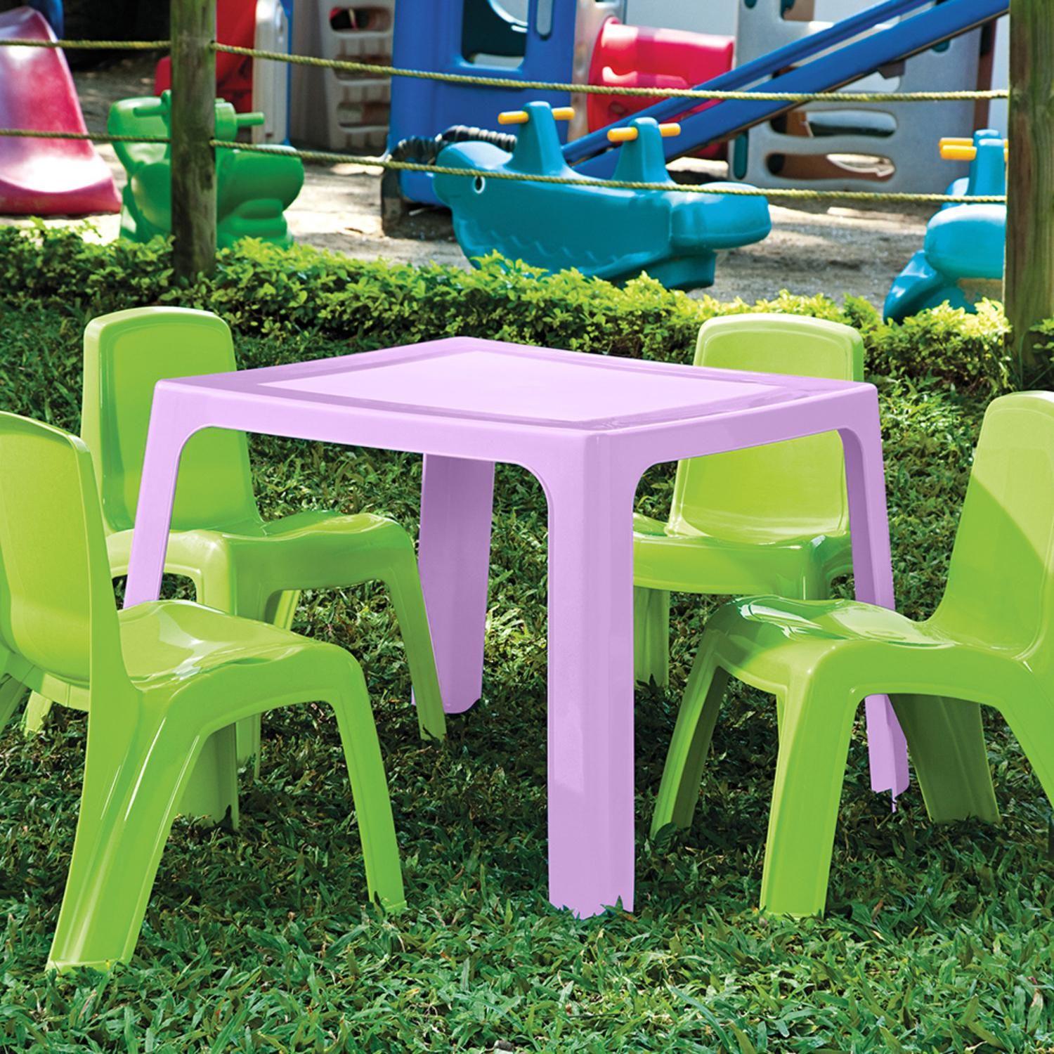 Mesa infantil lavanda Rimax-3