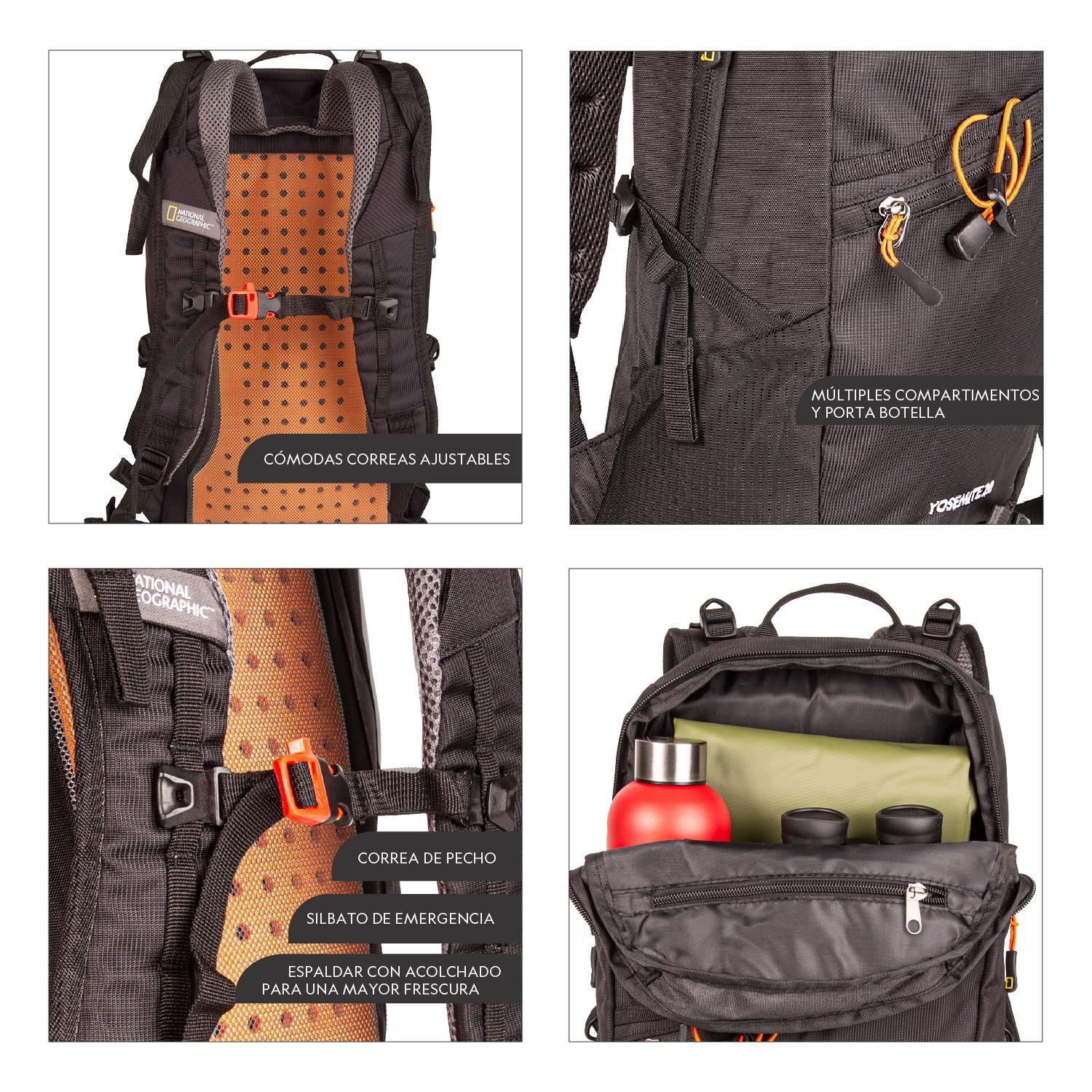 Mochila Yosemite Negro 20 Litros National Geographic-1