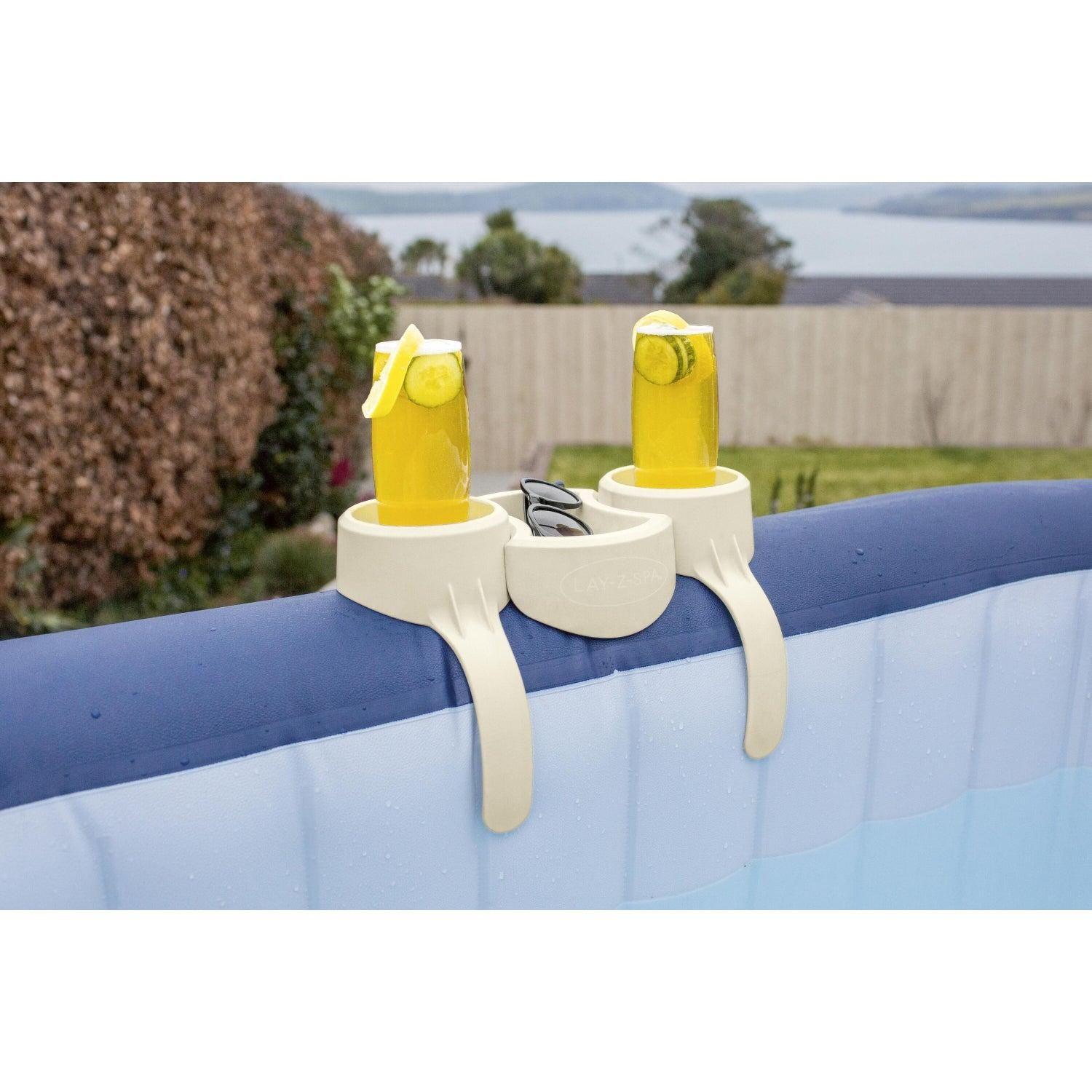 Soporte de Bebidas Para Hot Tub Jacuzzi Inflable Bestway-2
