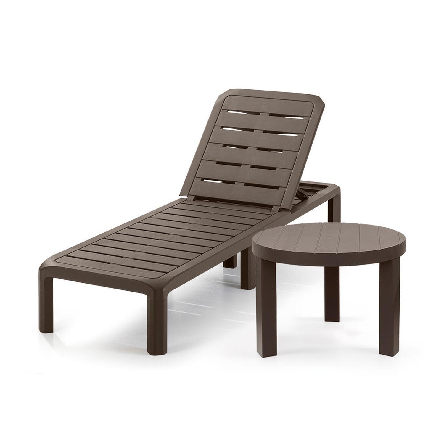 Set 1 Reposera + 1 Mesa Baru Rimax-0