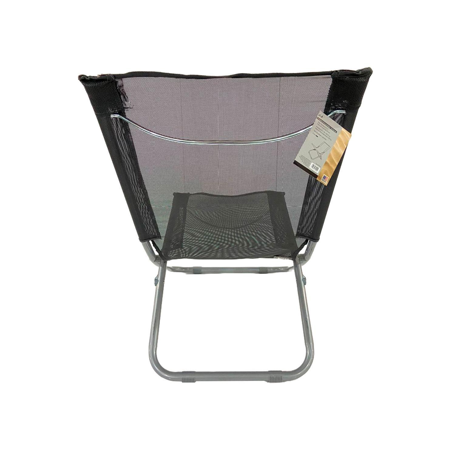 Silla Playera Gray Beach Gris 88x54x47cm North Pak-3