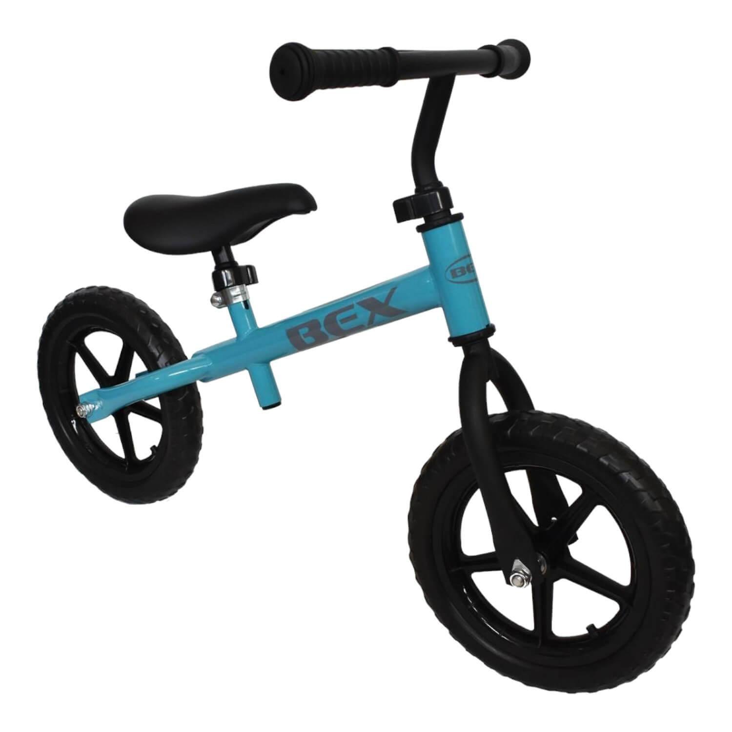 Bicicleta Acero Equilibrio Aprendizaje Sin Pedal Azul Bex-0