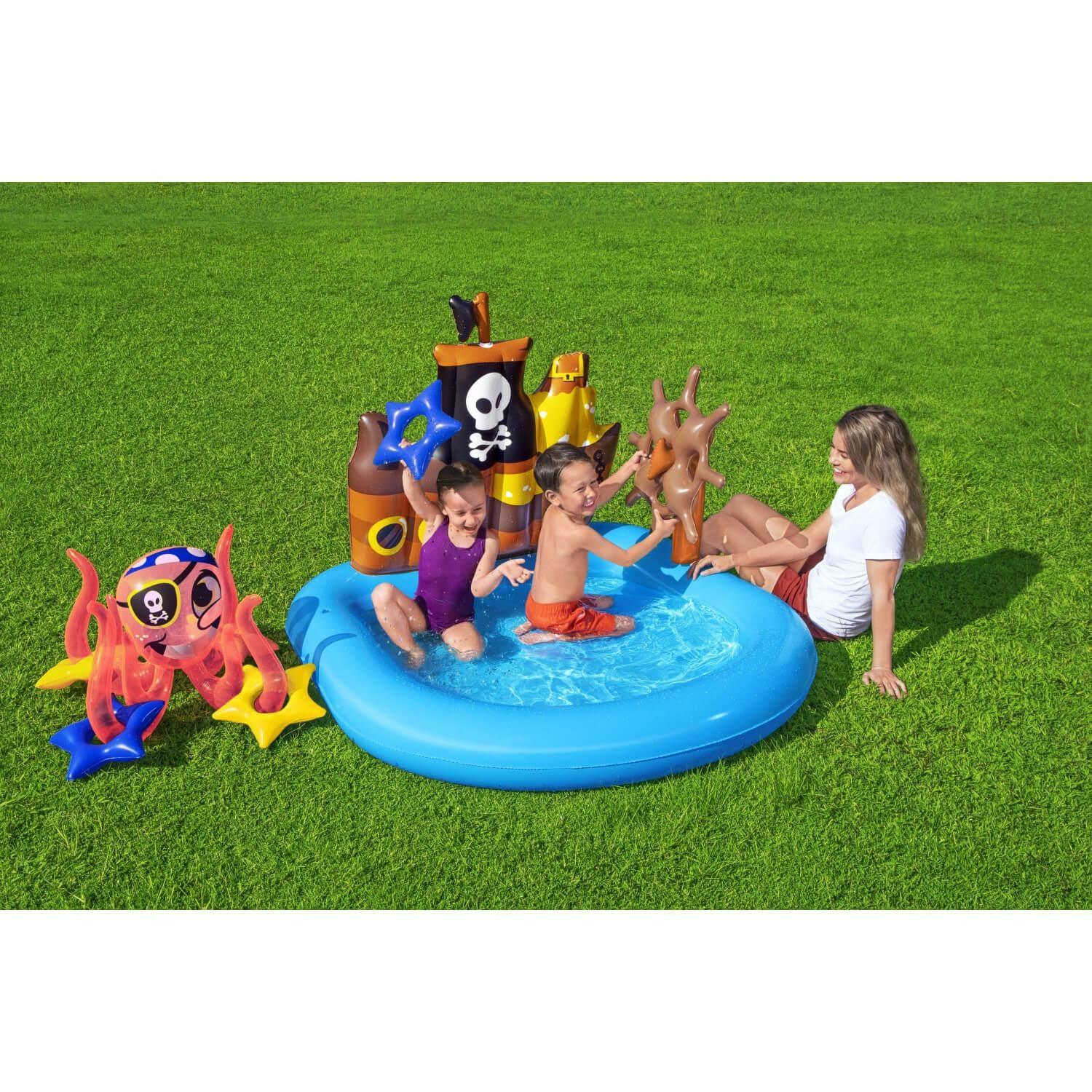 Piscina y juegos Inflable Pirata 1.40X1.30X 1.04 Bestway-8