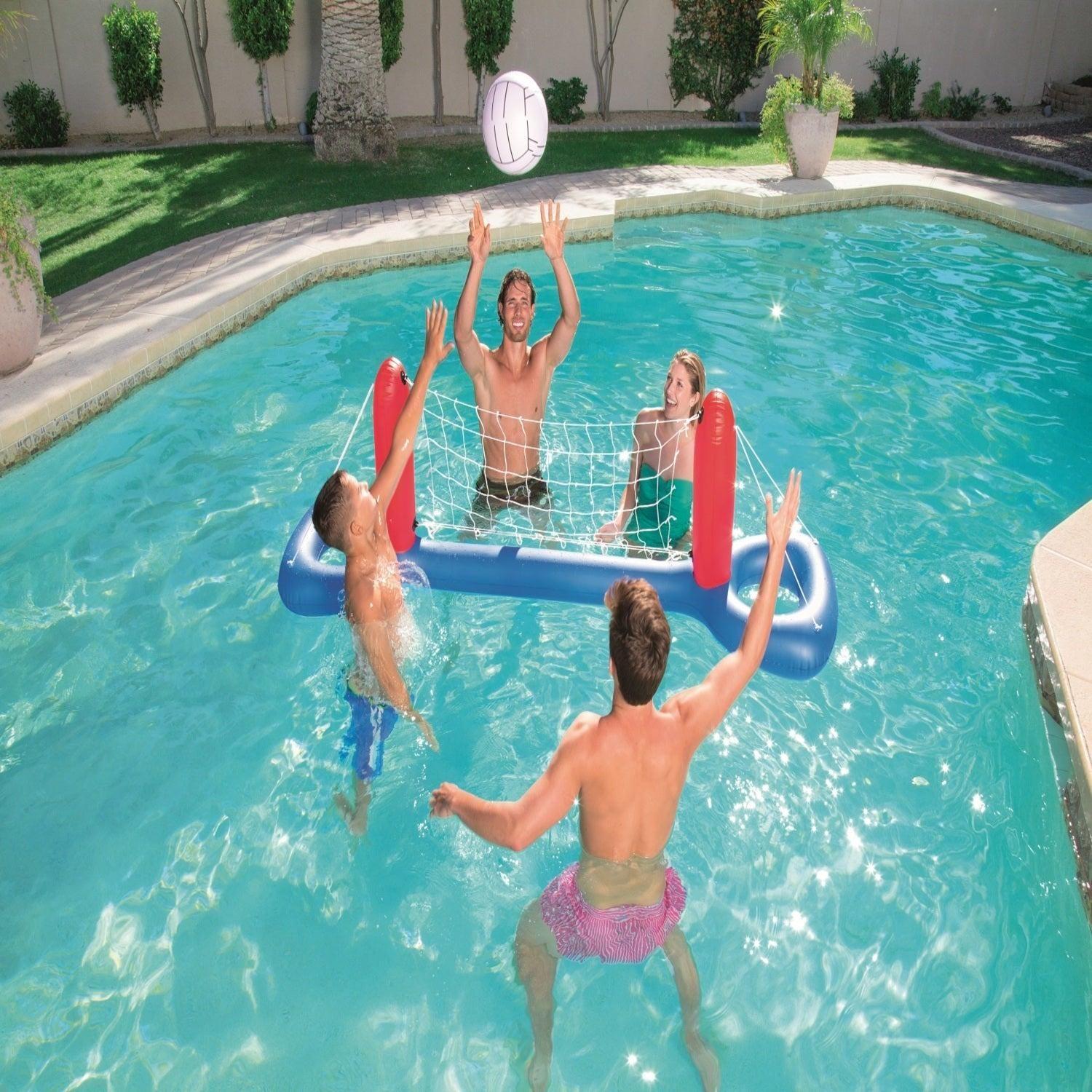 Set de Volley Inflable + Pelota para Piscina Bestway-5