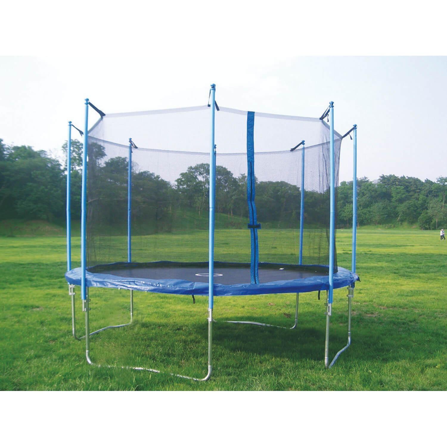 Cama Elastica 3,66m Malla Seguridad Cubre Resorte GamePower-3