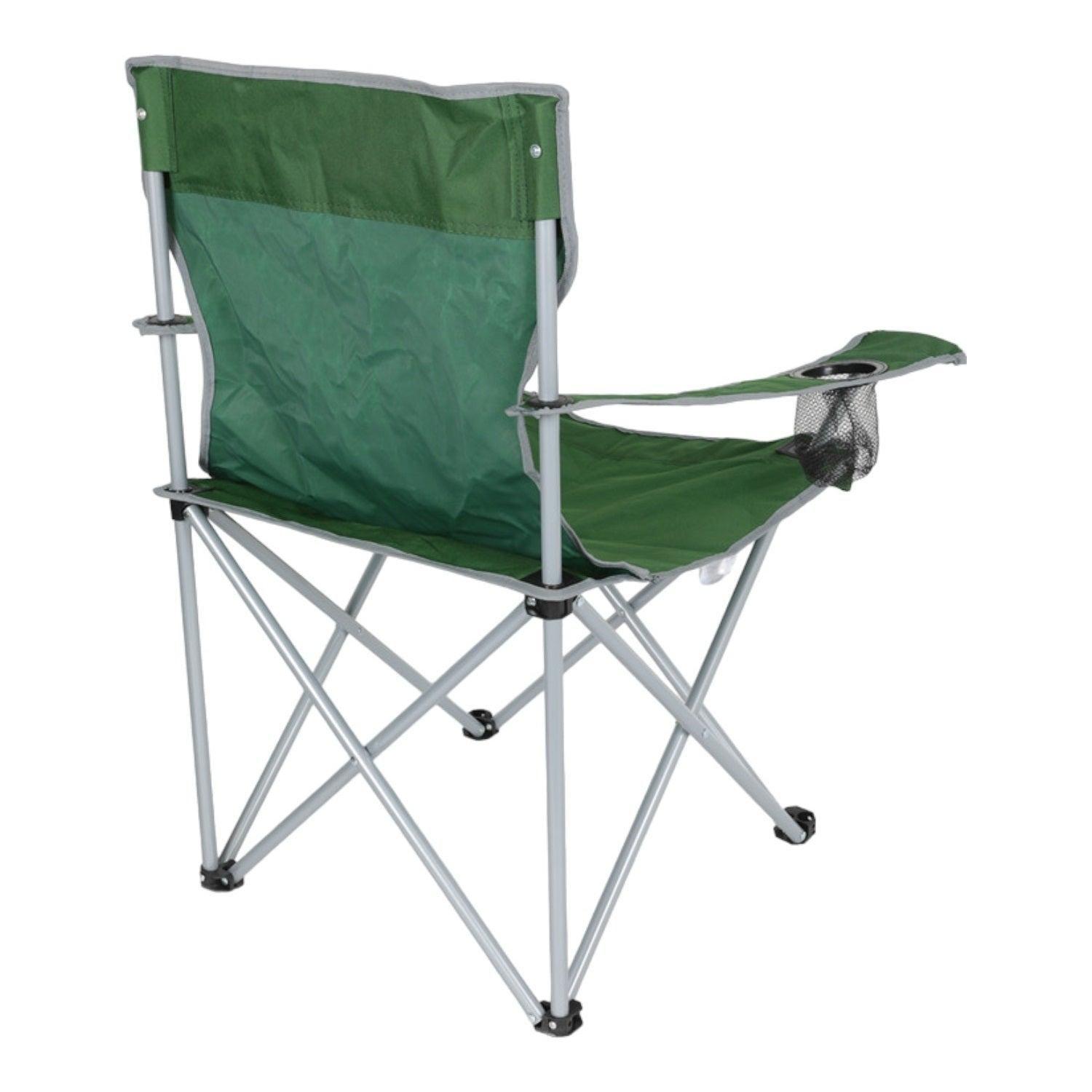 Silla Plegable Outback Con Apoyabrazos Verde-7