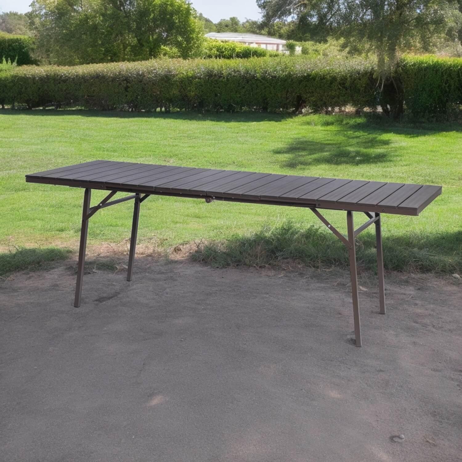 Mesa Terraza Extendible Plegable 78x166-214cm Northwest-5