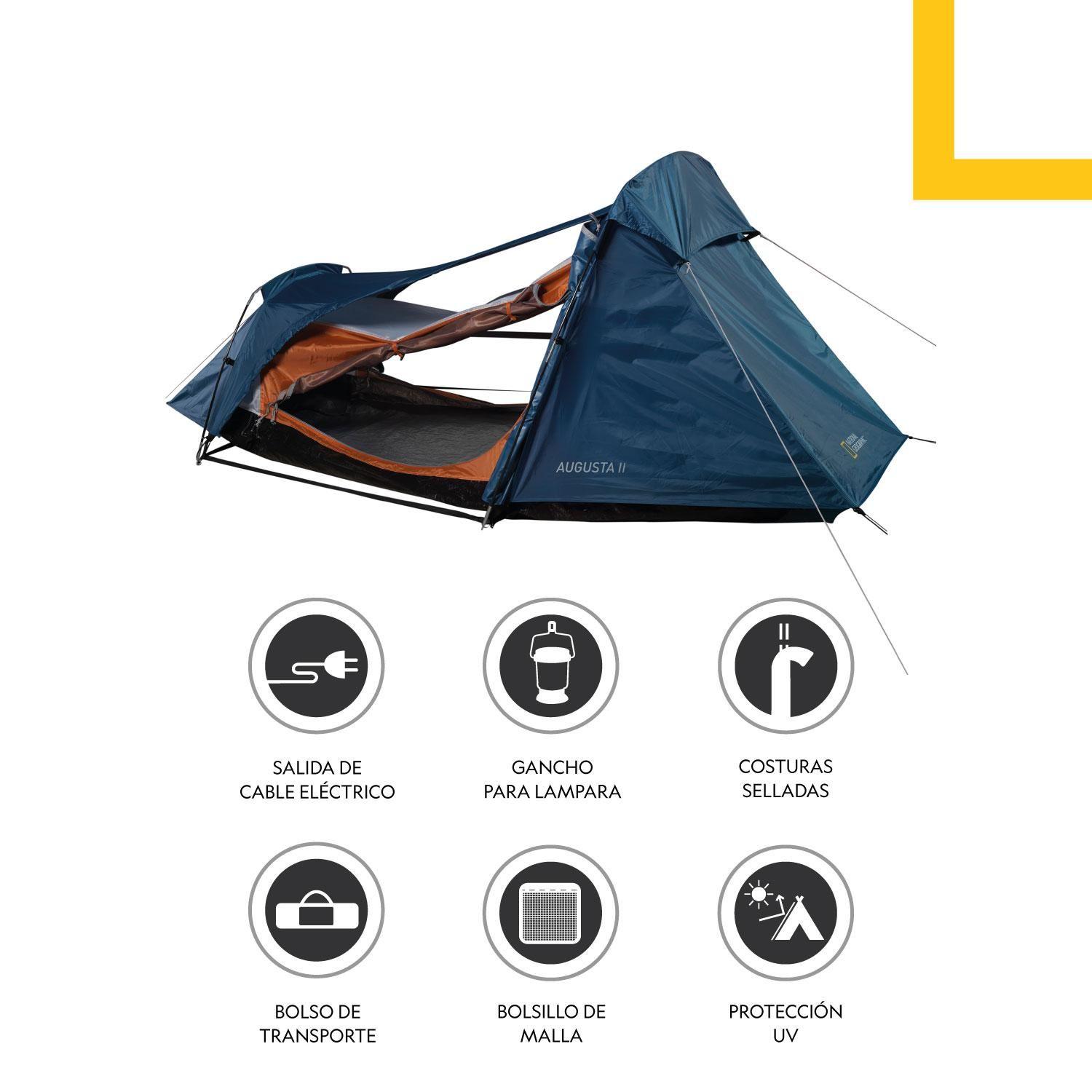 Carpa Camping 2 Personas Augusta National Geographic-4