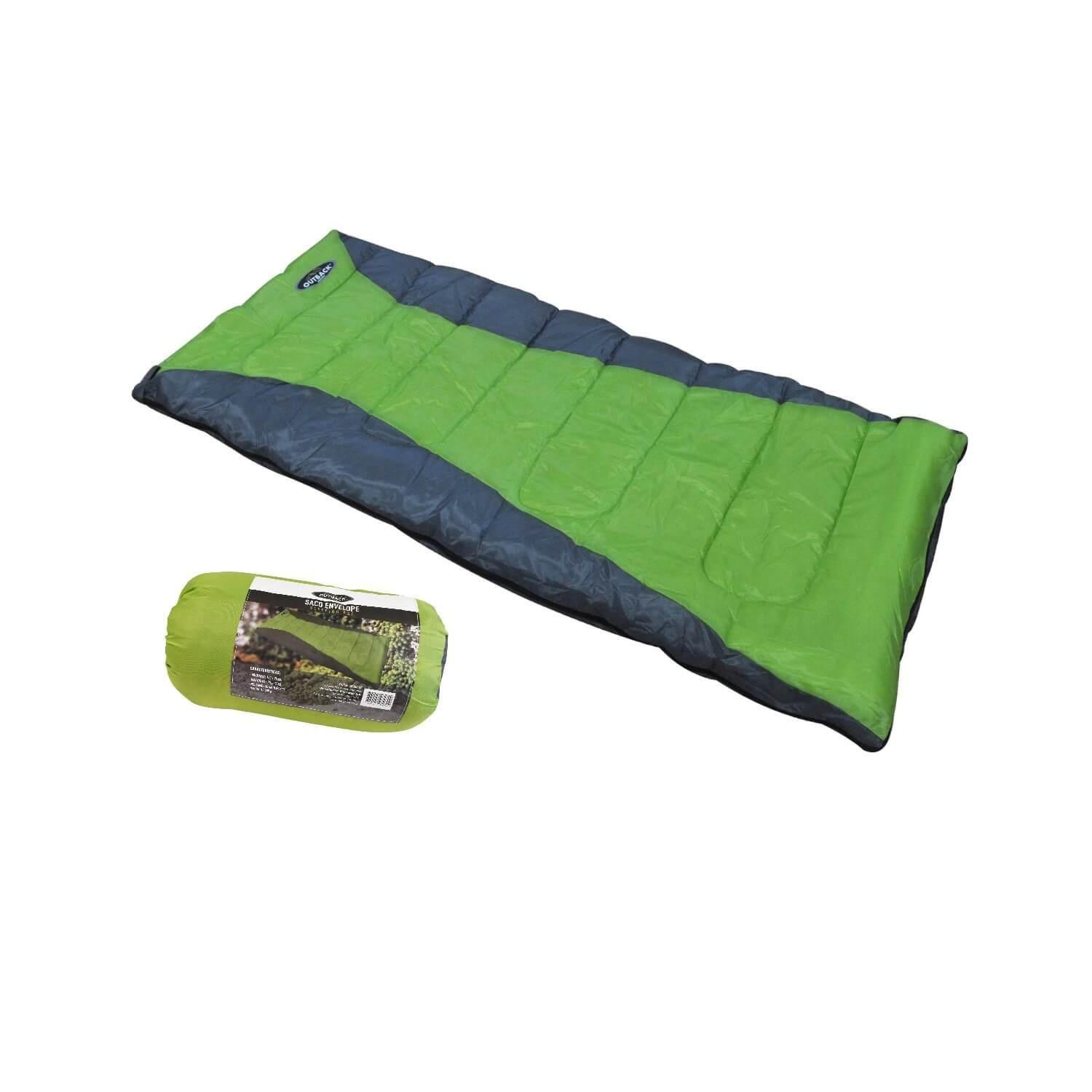 Saco De Dormir Envelope Outback Verde-1