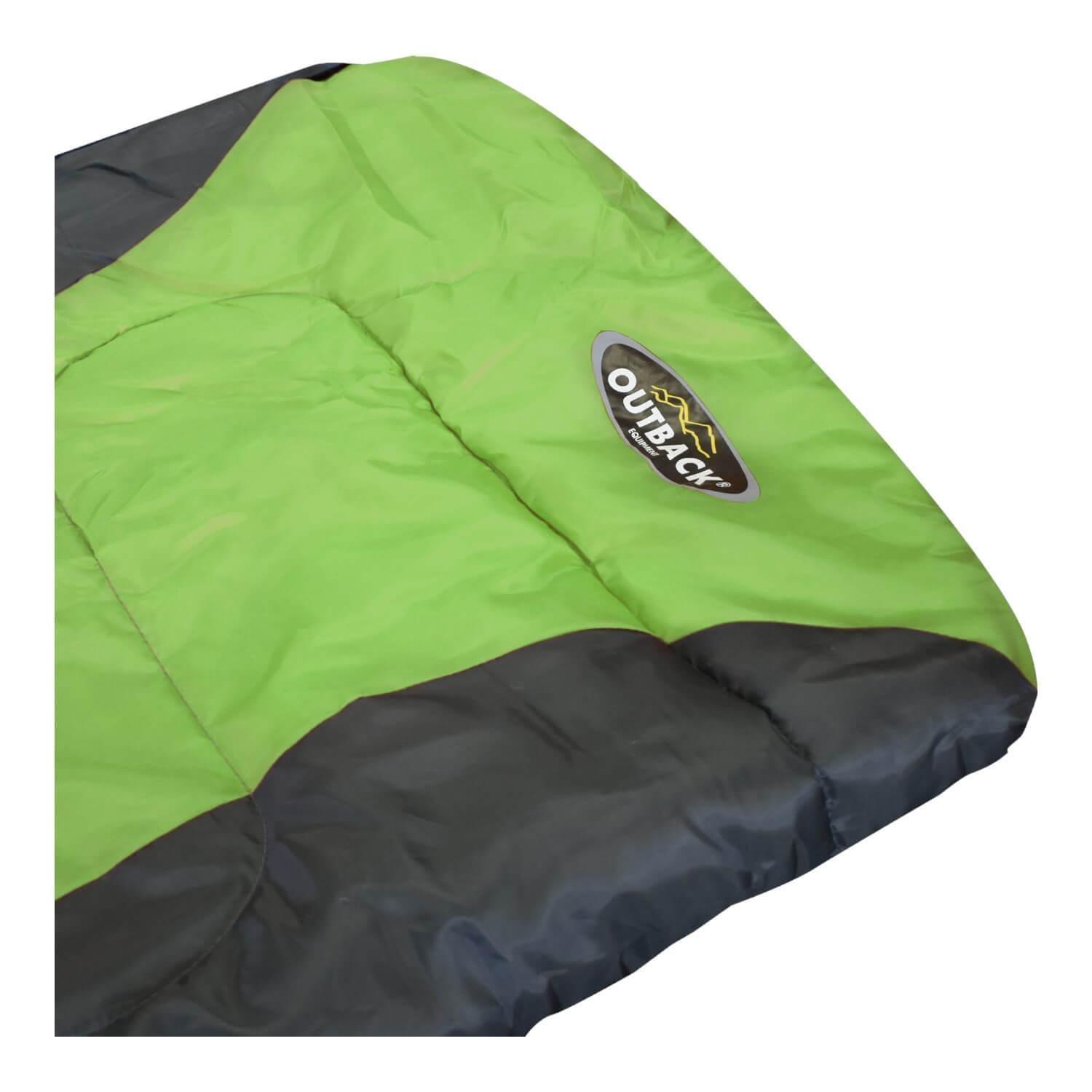 Saco De Dormir Envelope Outback Verde-3
