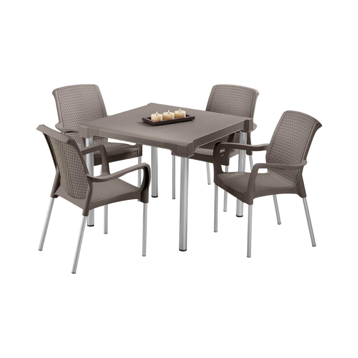 Silla de Terrraza con brazo Café Shia Rimax-5